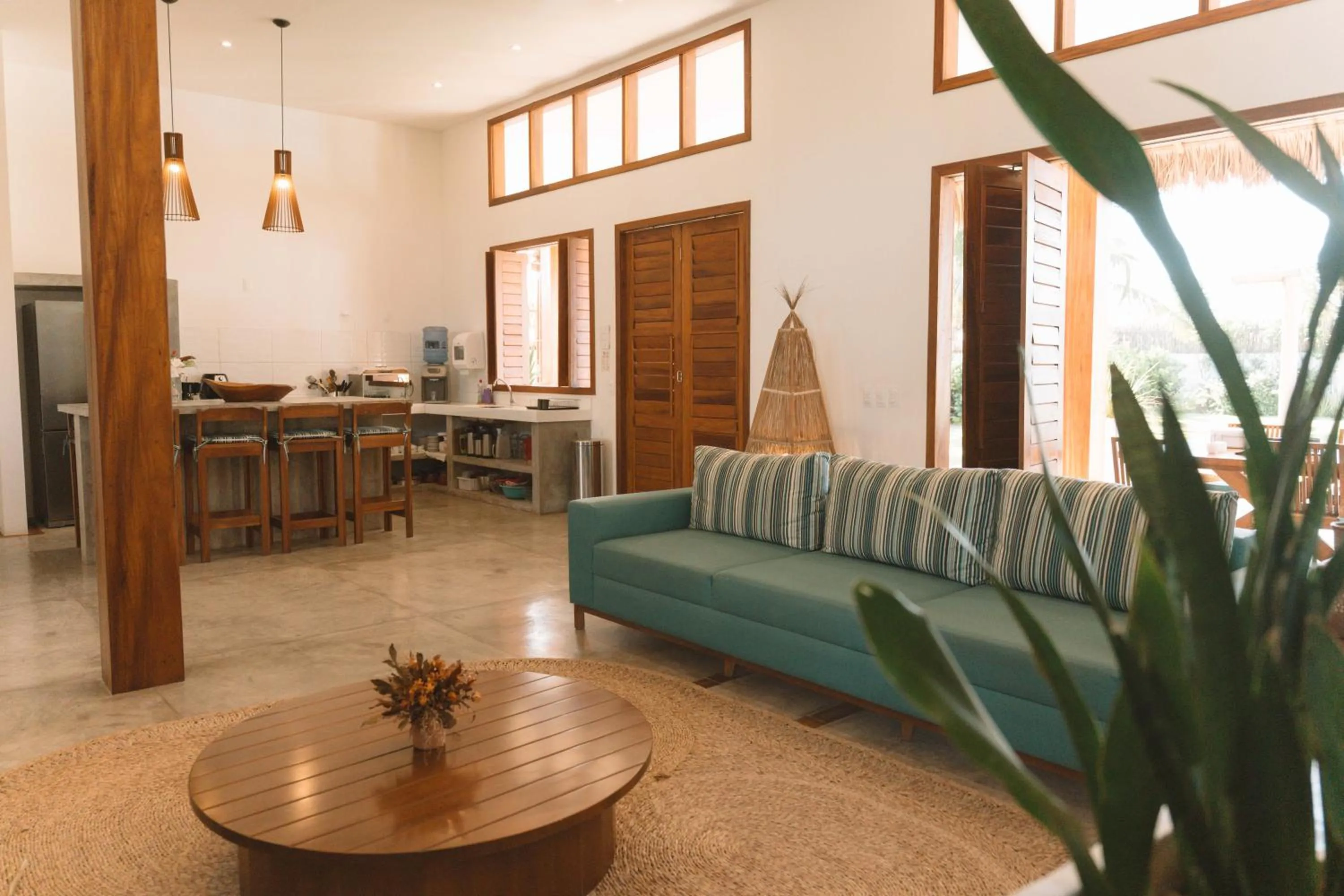 Living room in Villa Binn Preá