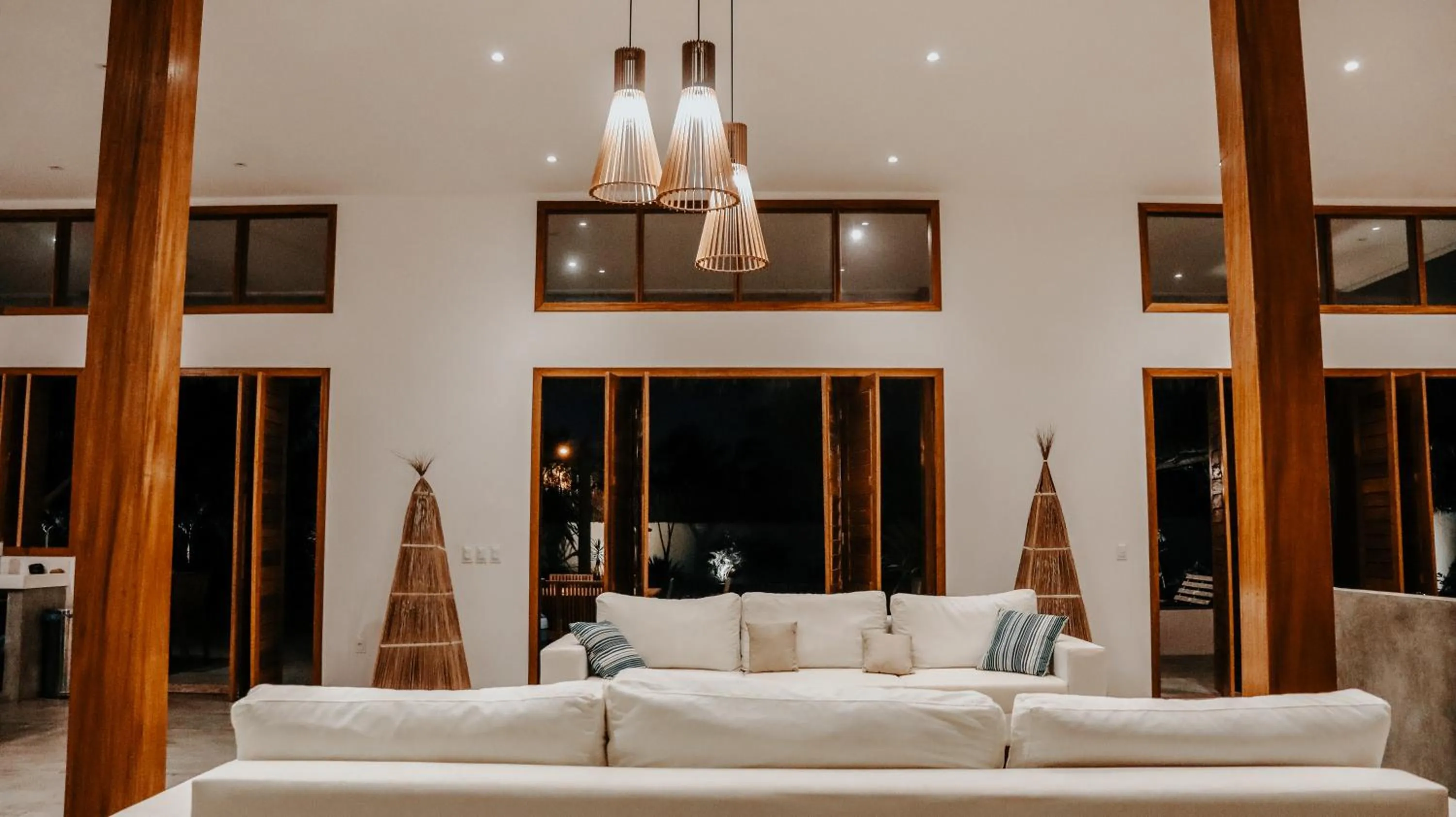 Living room in Villa Binn Preá