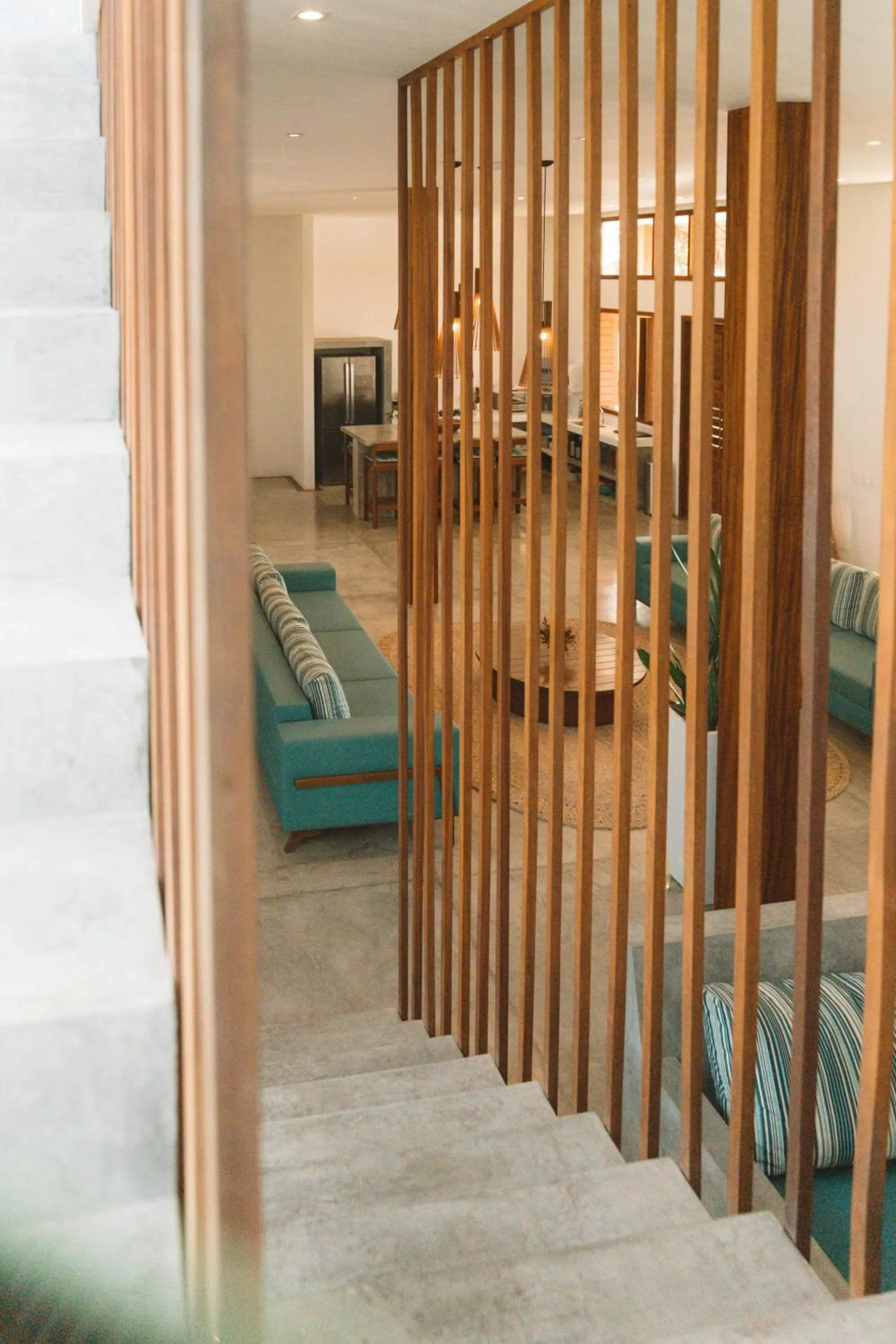 Living room, Bed in Villa Binn Preá