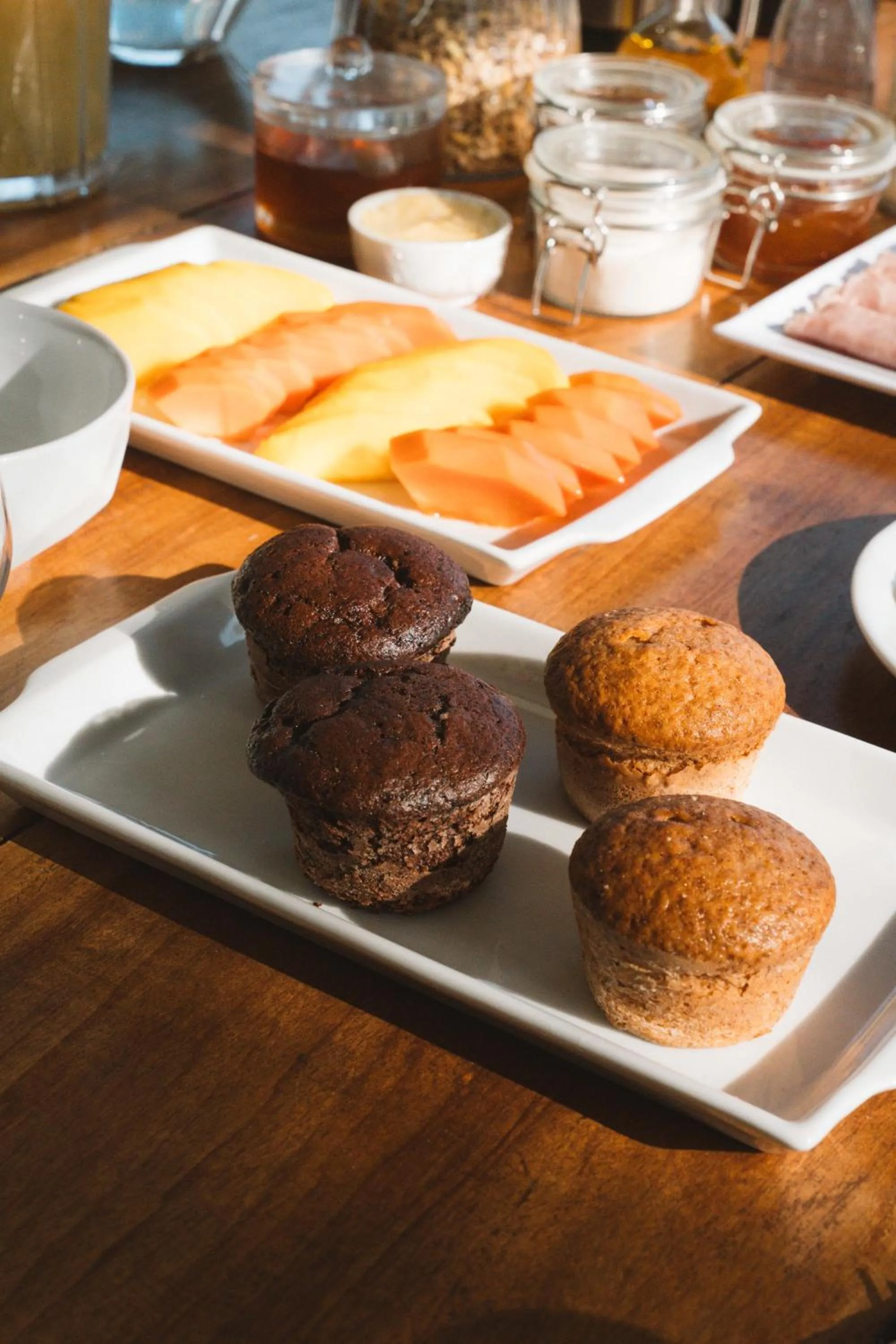 Buffet breakfast in Villa Binn Preá