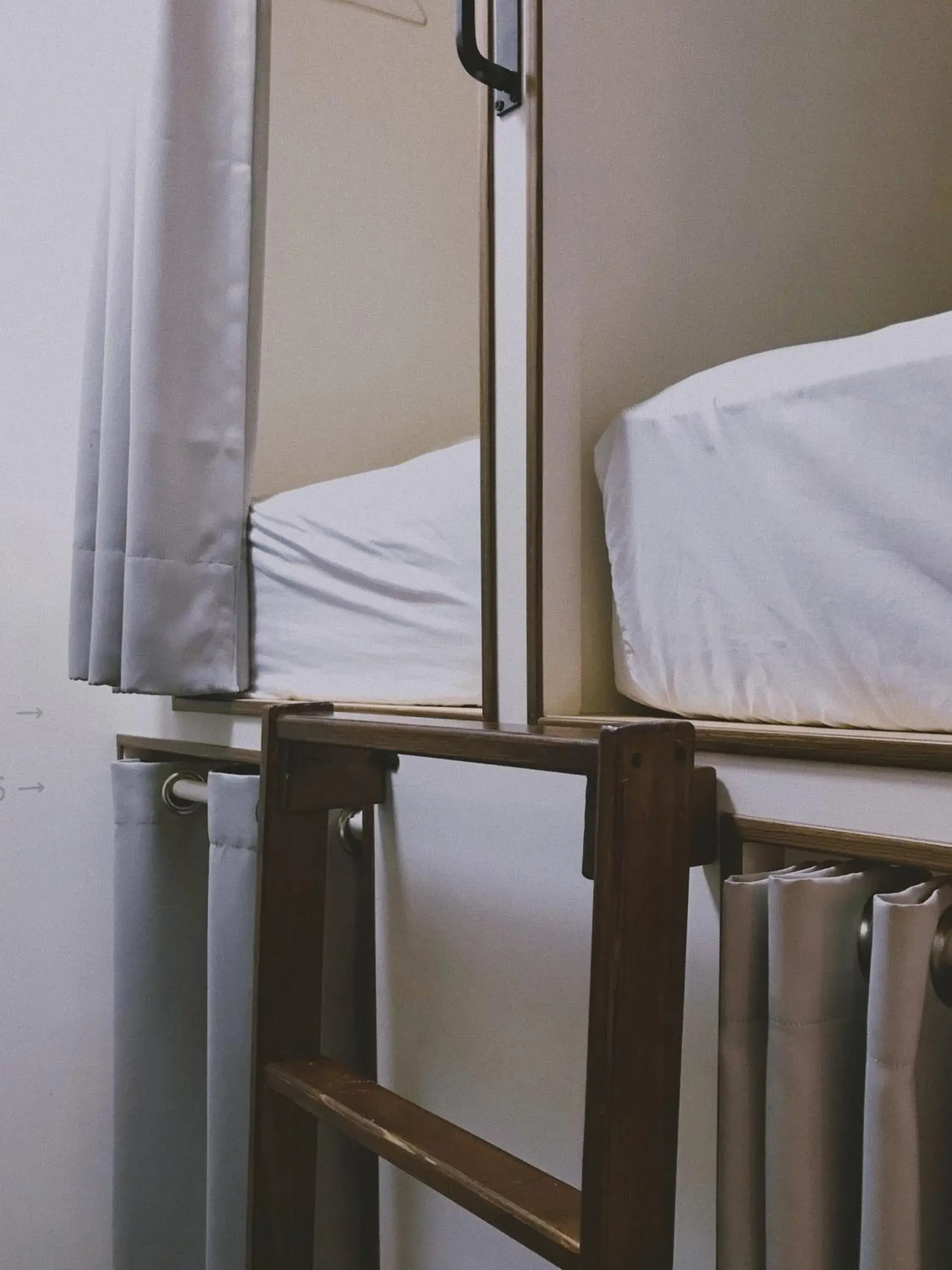 Bunk Bed in Female Dormitory Room in PlainStay Hostel Bunk Bed in Female Dormitory Room in PlainStay Hostel