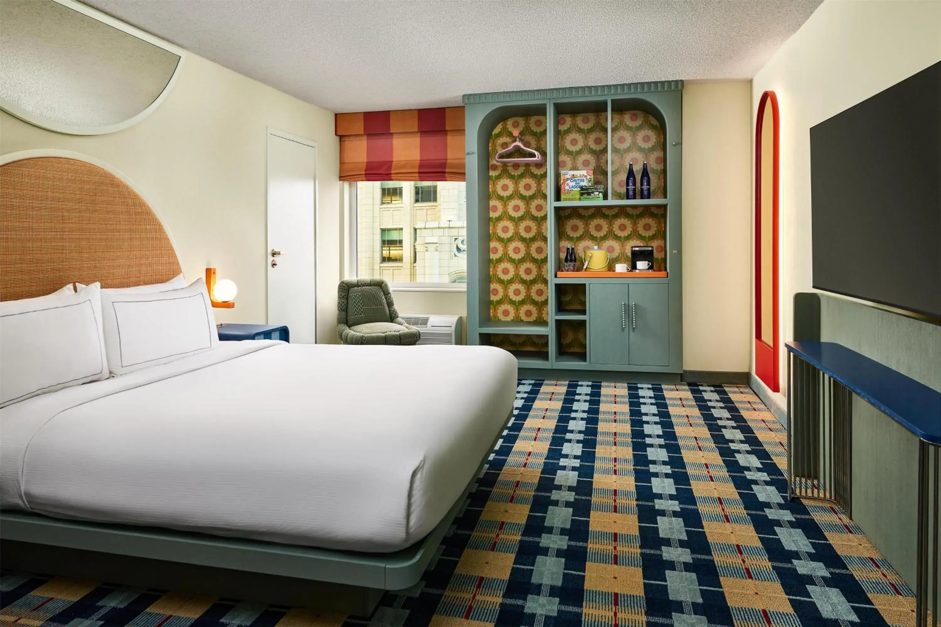 Bed in the Curtis Denver - A DoubleTree by Hilton Hotel Bed in the Curtis Denver - A DoubleTree by Hilton Hotel