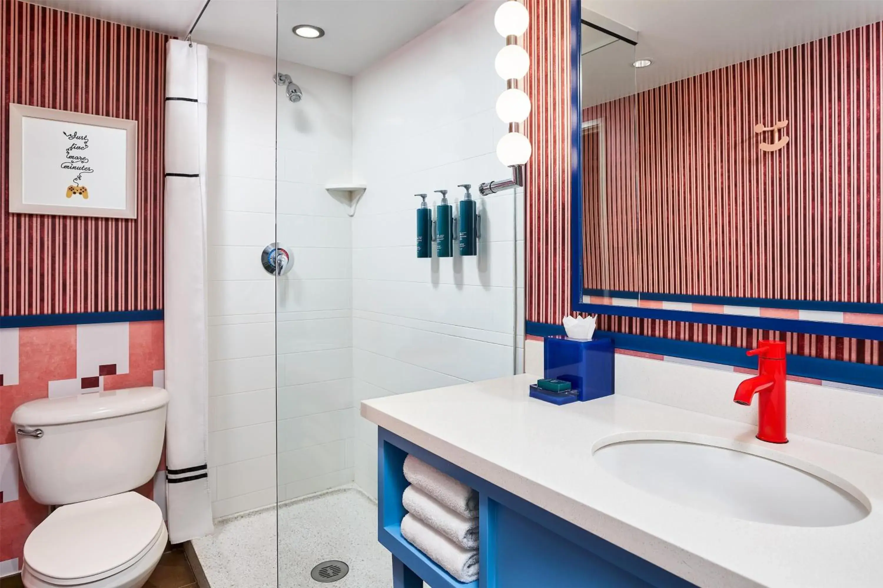 Bathroom in the Curtis Denver - A DoubleTree by Hilton Hotel Bathroom in the Curtis Denver - A DoubleTree by Hilton Hotel