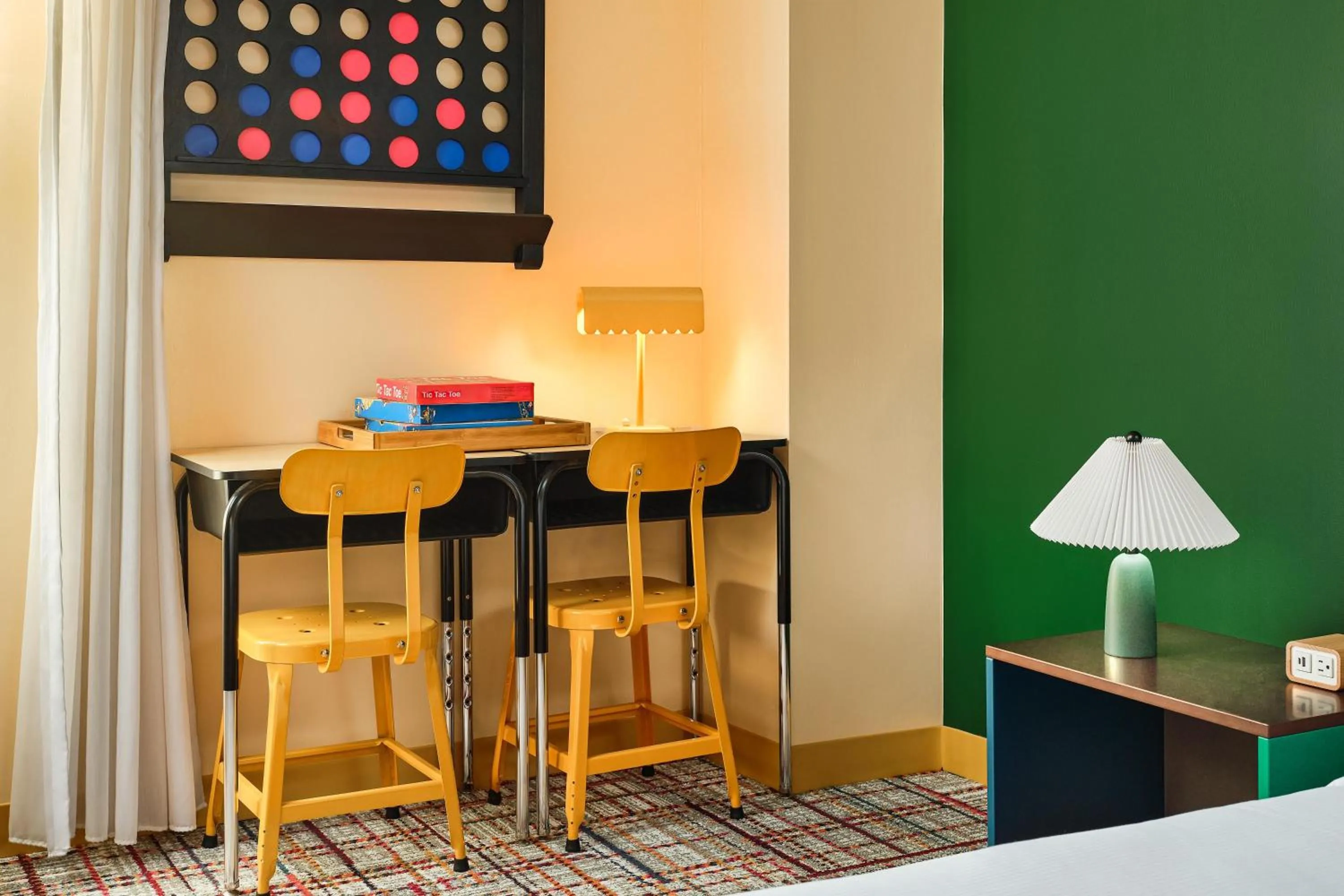 Bedroom in the Curtis Denver - A DoubleTree by Hilton Hotel