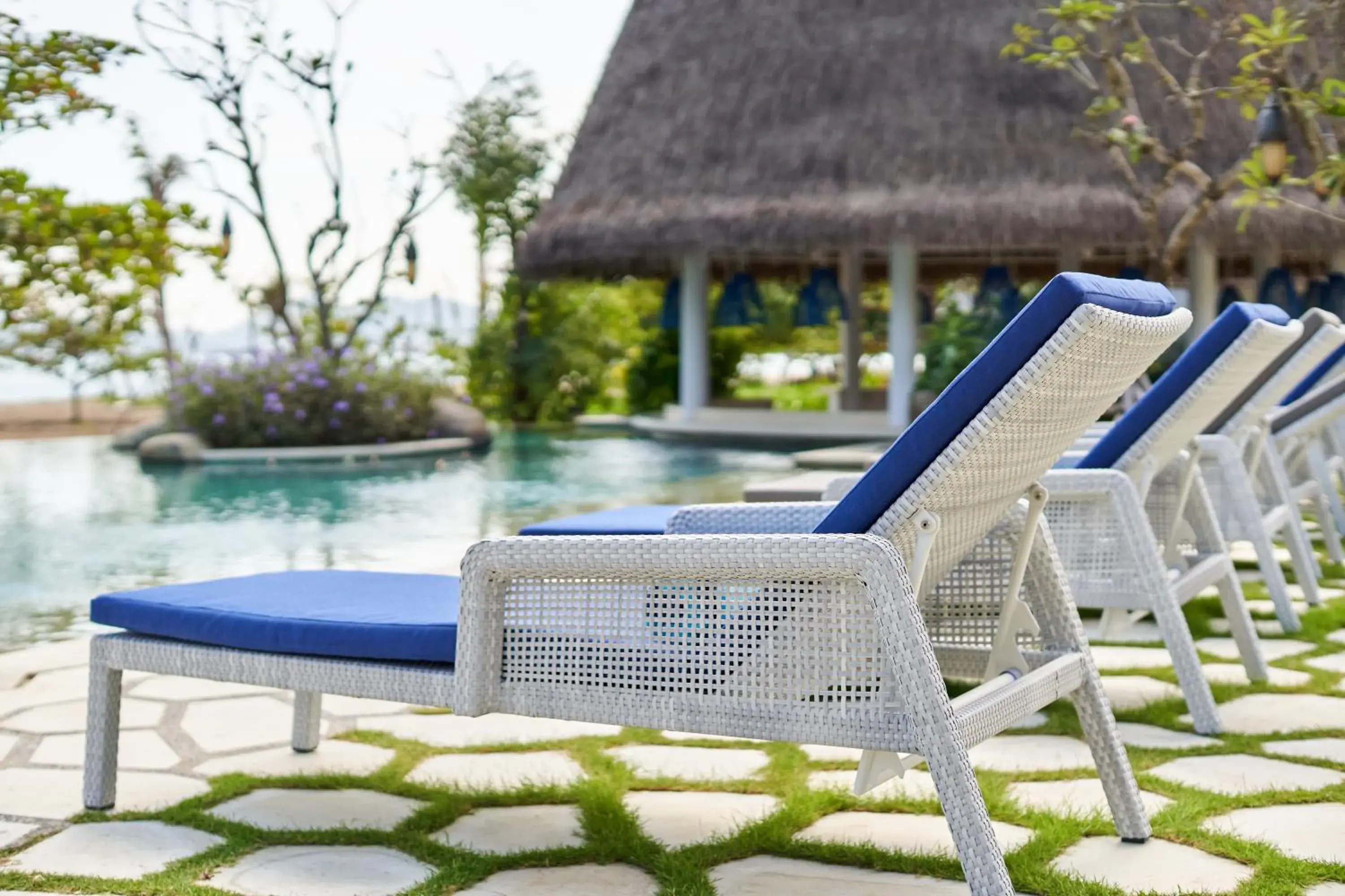 Swimming pool in Sudamala Resort, Komodo, Labuan Bajo Swimming pool in Sudamala Resort, Komodo, Labuan Bajo