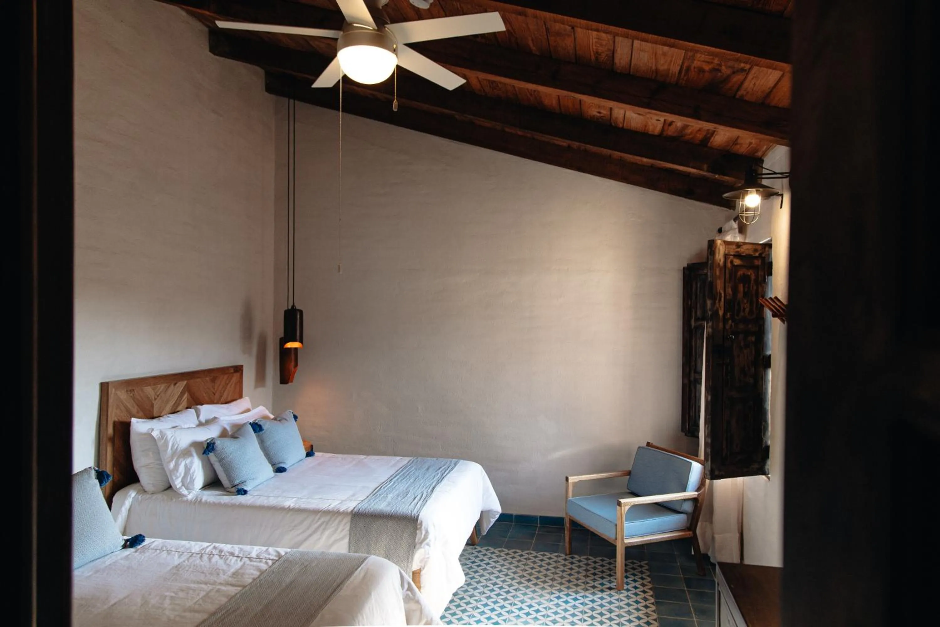 Bed in Doña Francisca Hotel Boutique