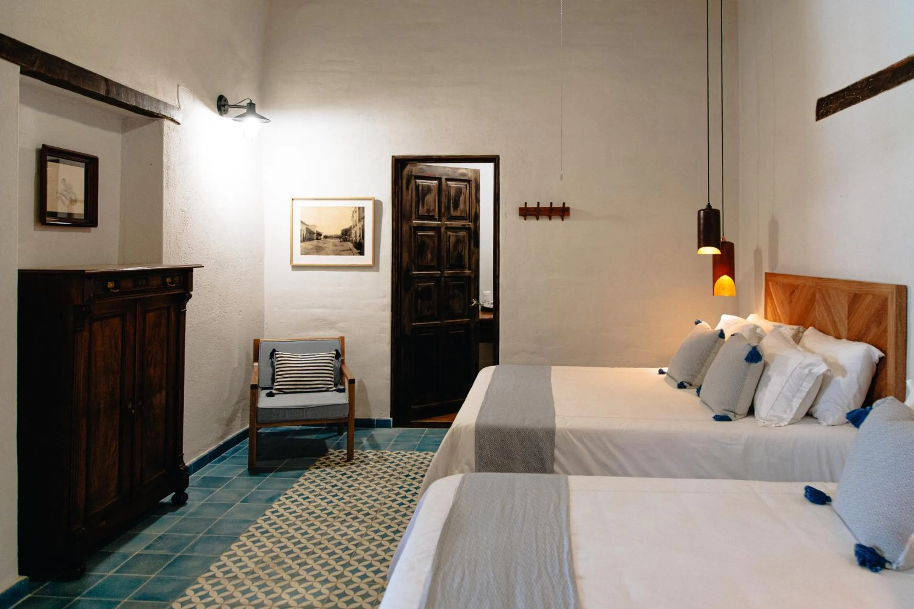 Bed in Doña Francisca Hotel Boutique