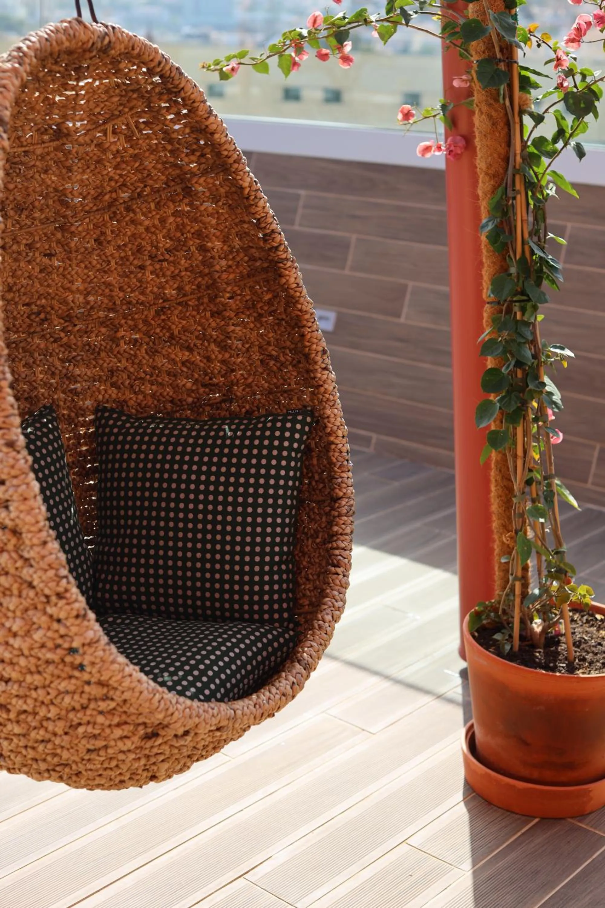 Balcony/Terrace in Three House Hotel