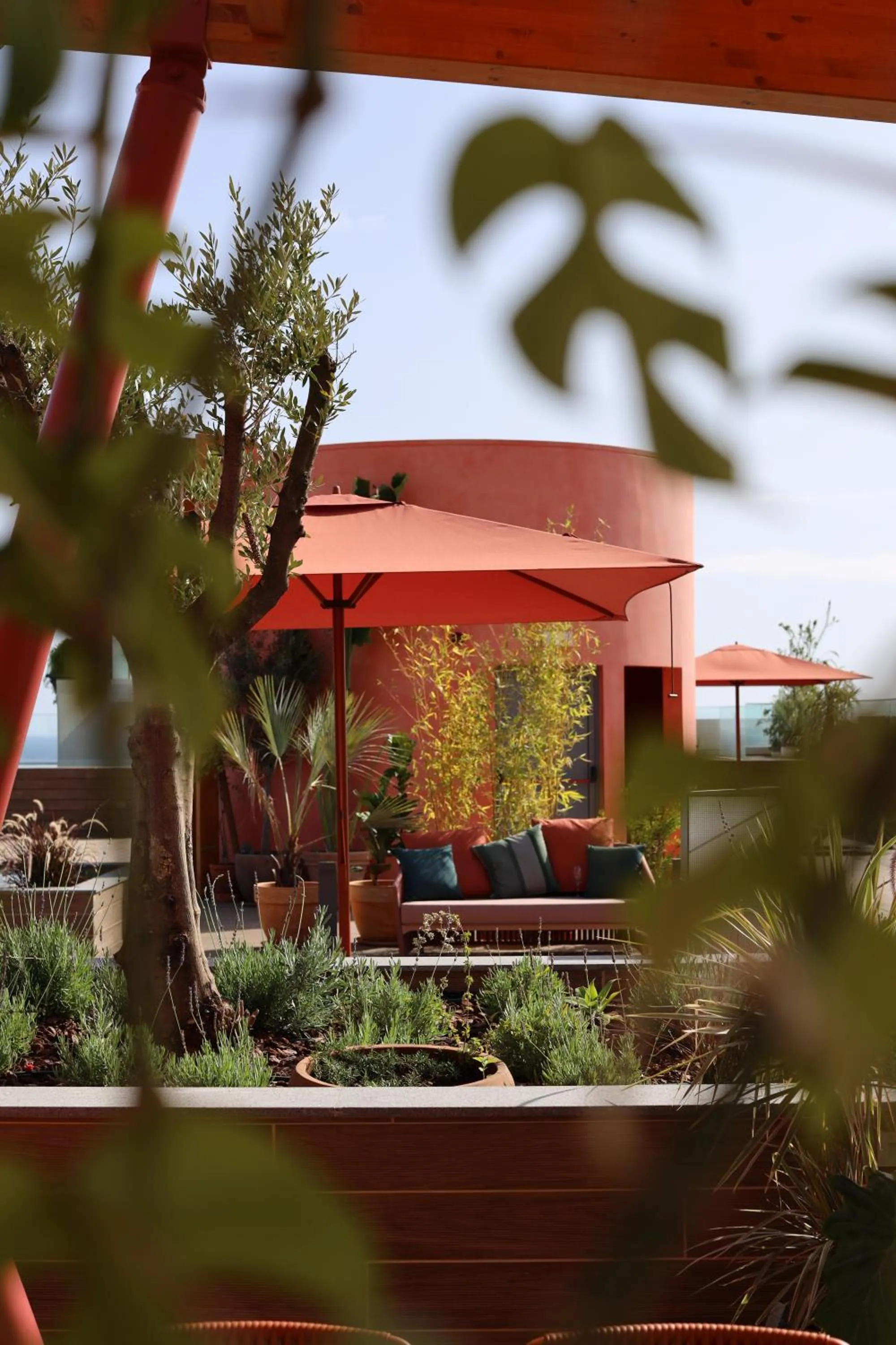 Balcony/Terrace in Three House Hotel