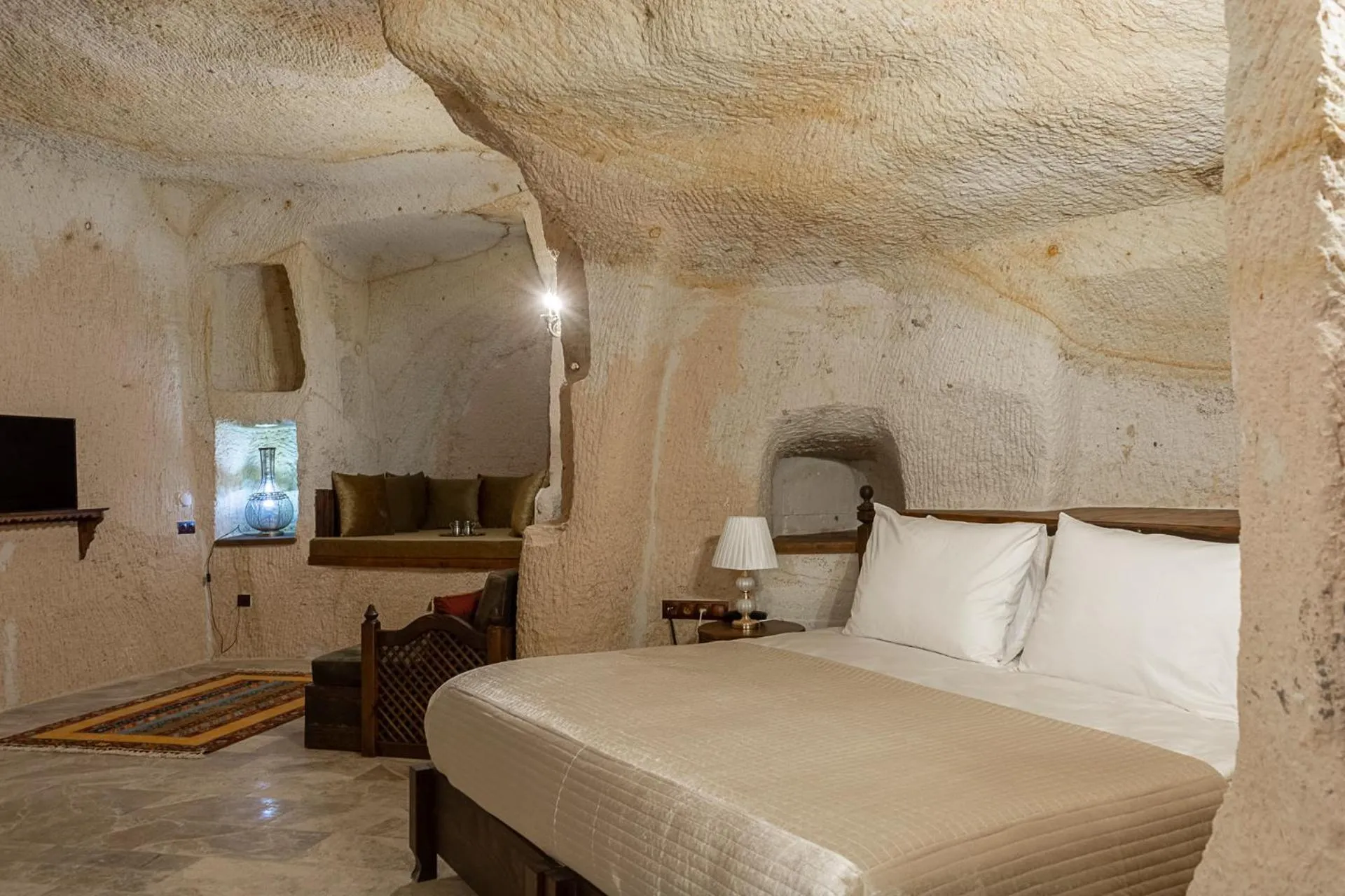 Bed in Zeydem Suites