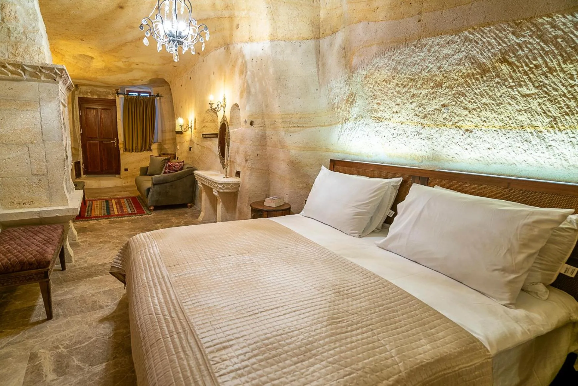 Bed in Zeydem Suites