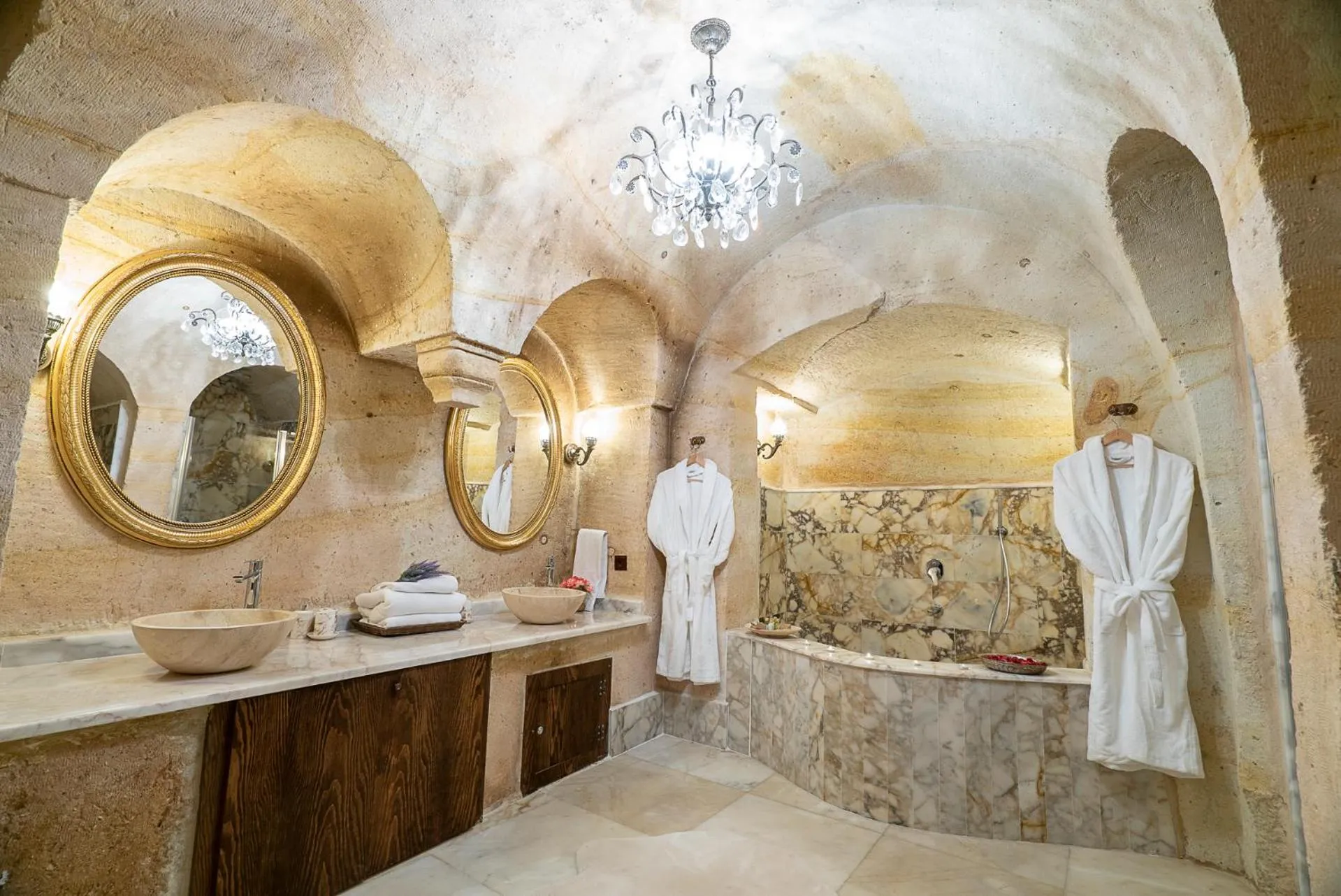 Bathroom in Zeydem Suites