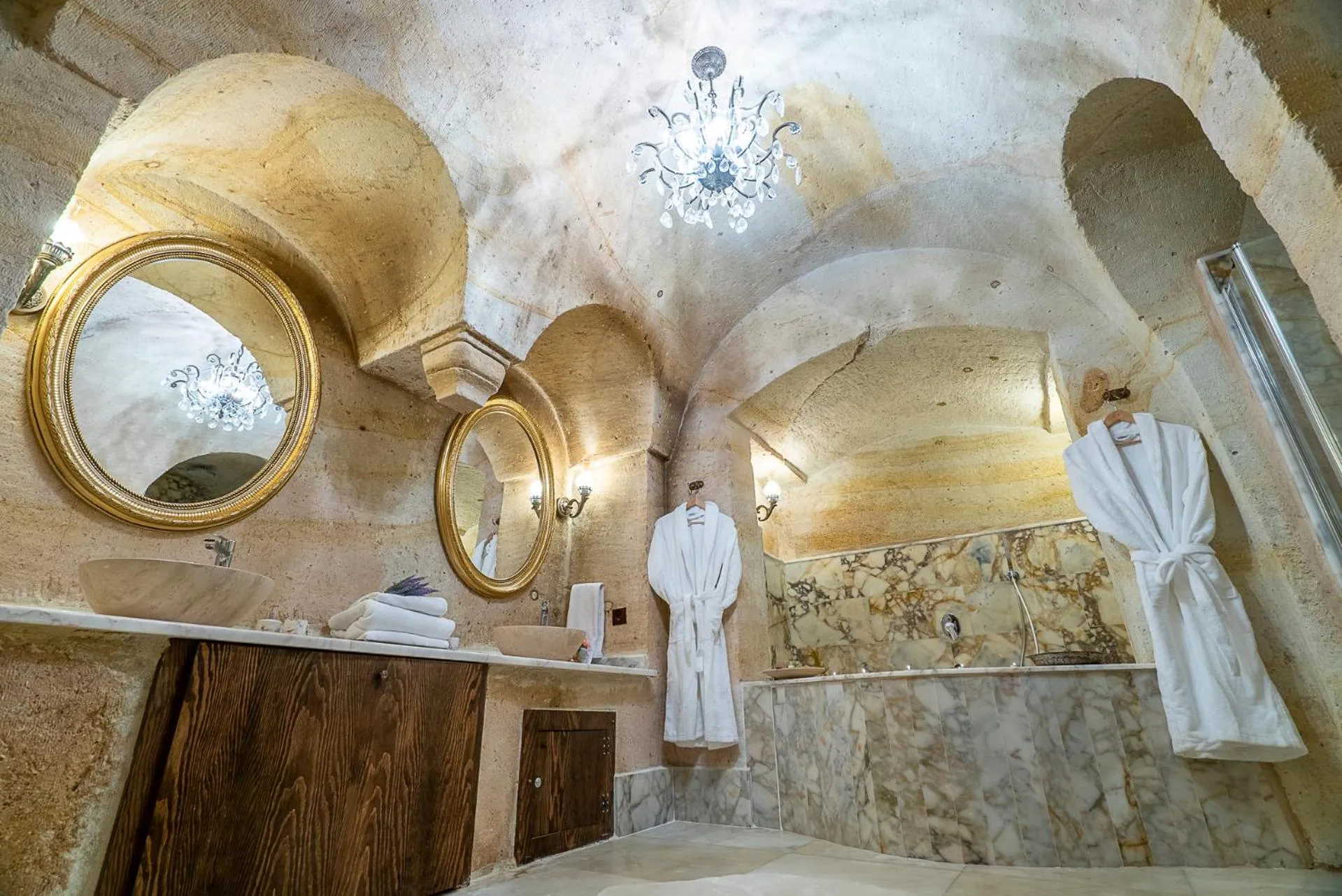 Bathroom in Zeydem Suites