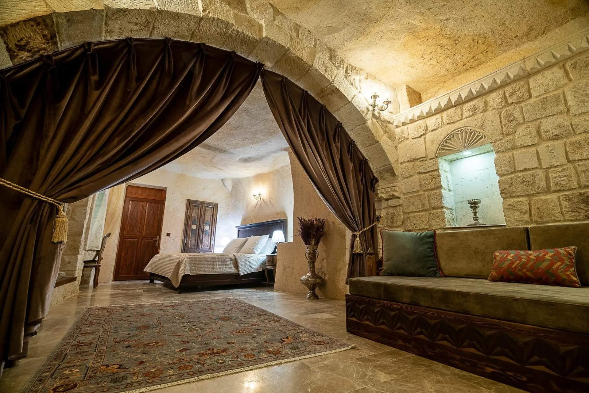 Living room in Zeydem Suites