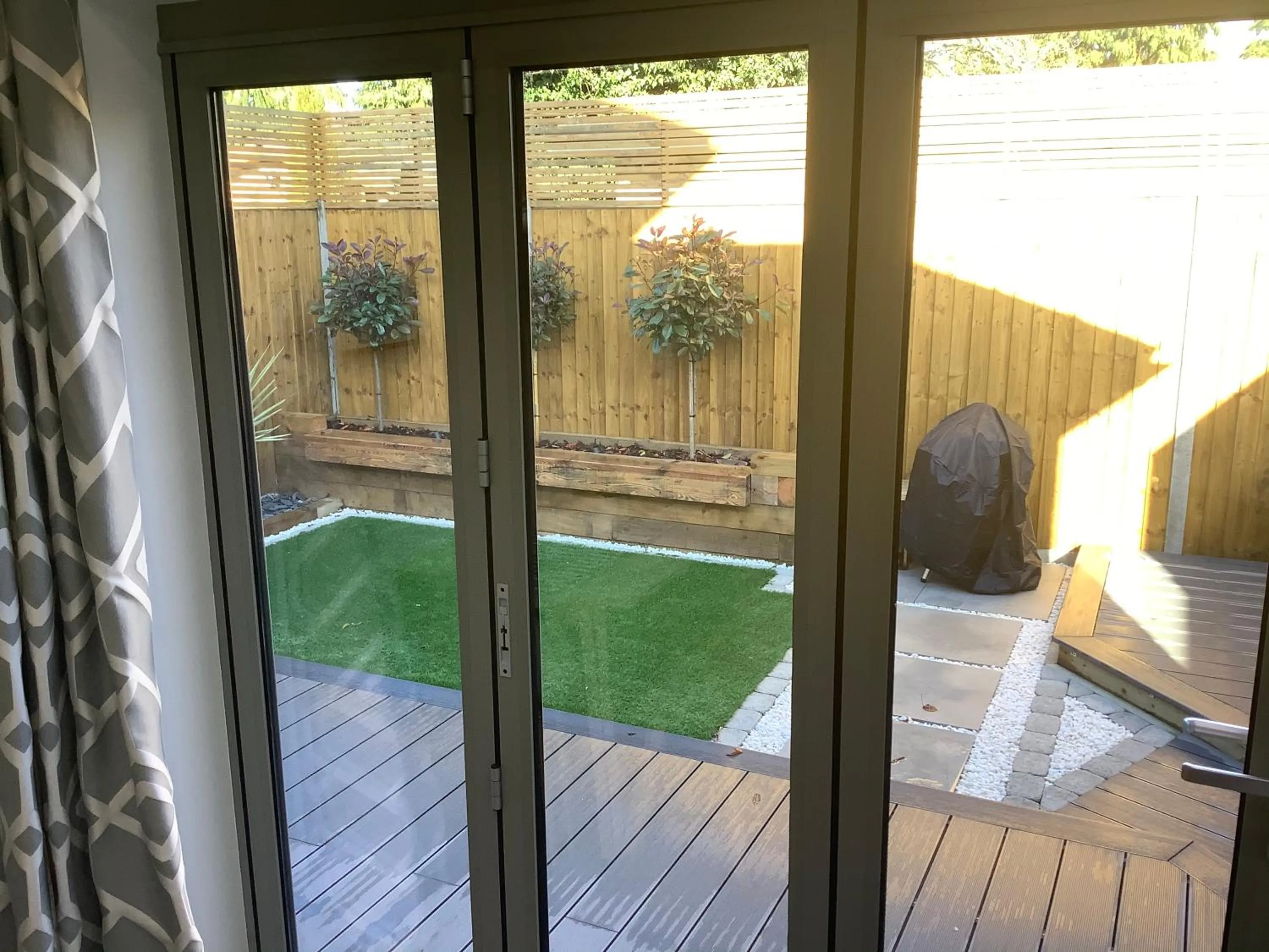 Garden view in Carolyn’s Place