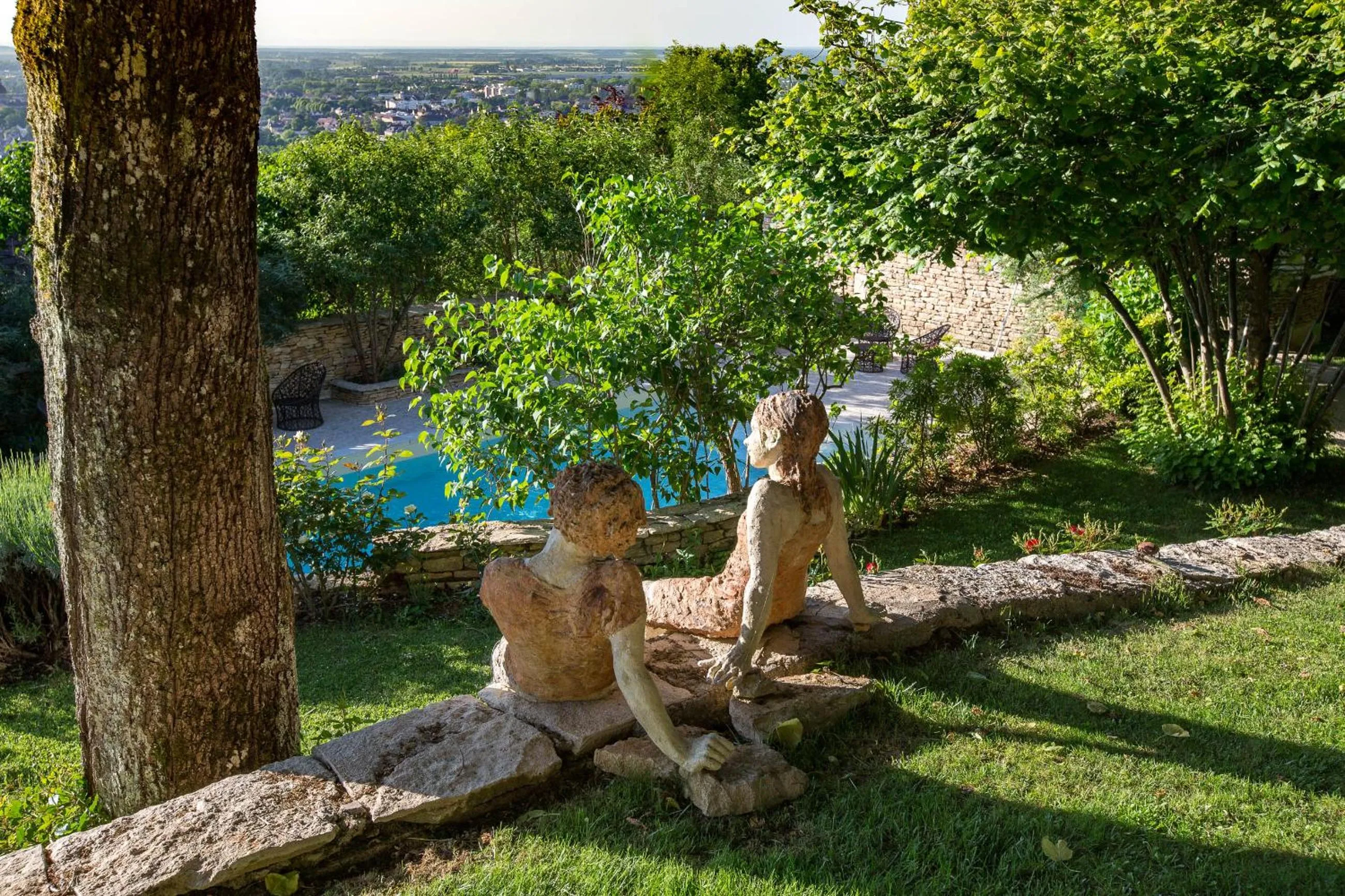 Natural landscape in La Terre d'Or
