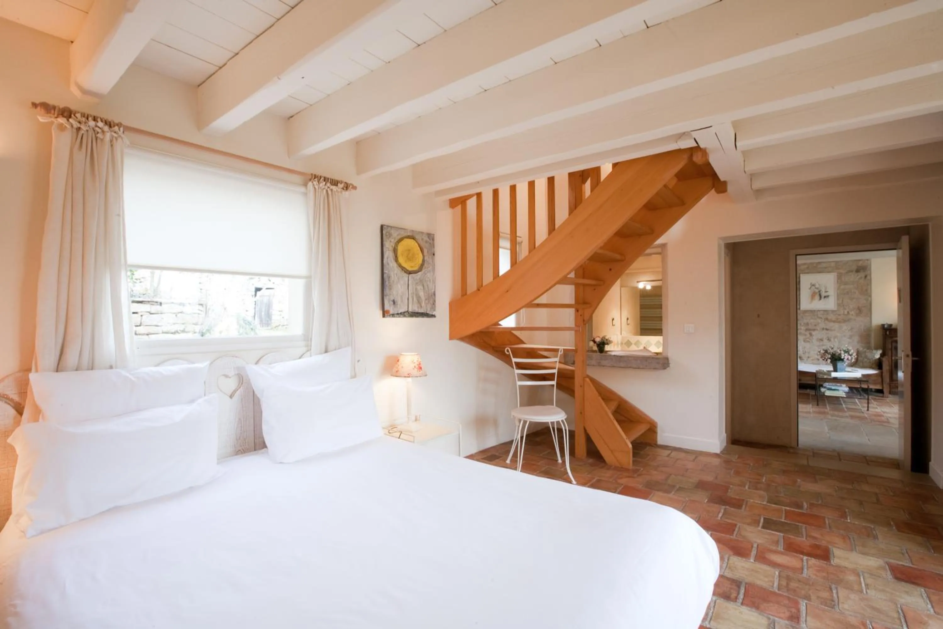 Bedroom, Bed in La Terre d'Or