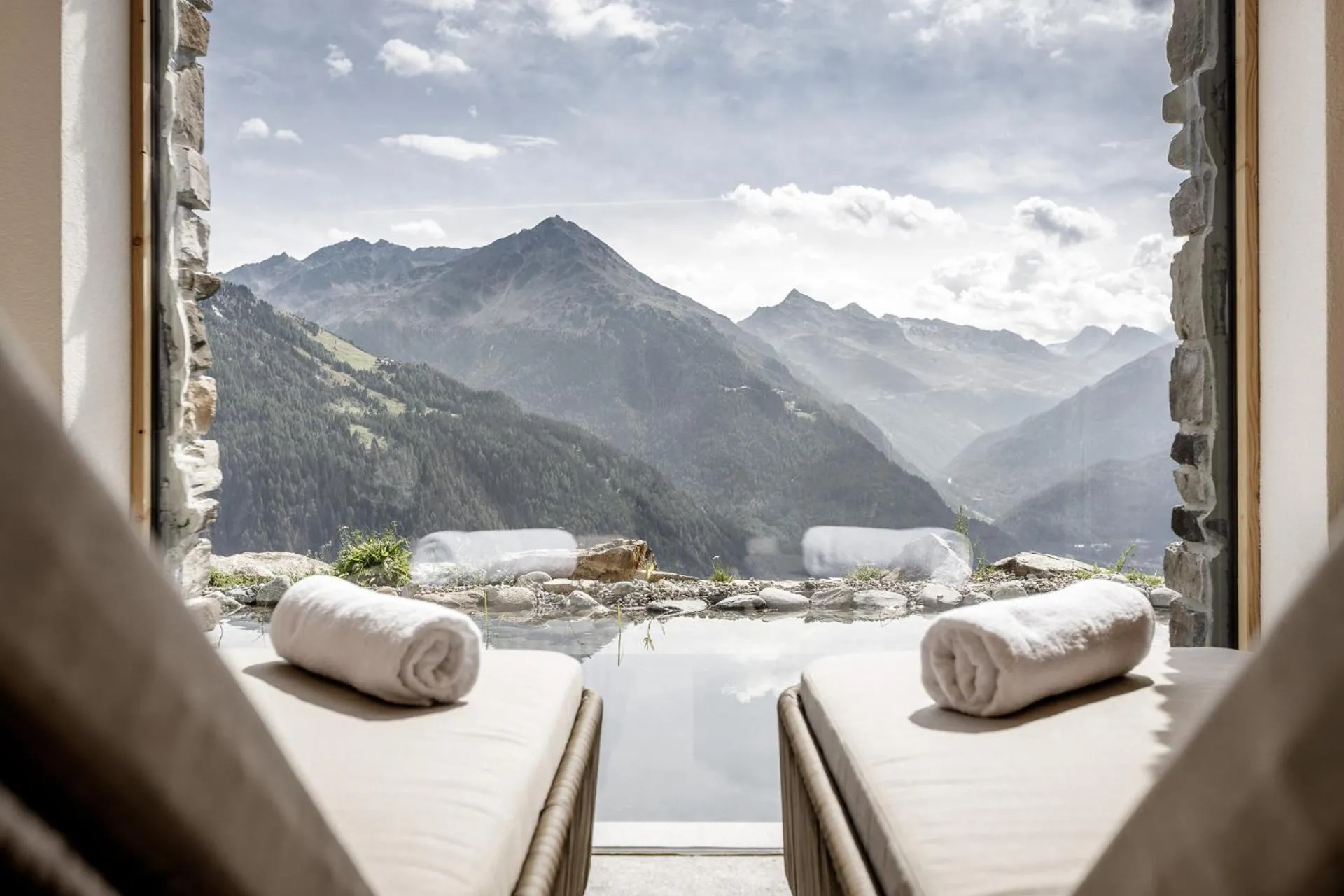 Mountain view in Leni Mountain Chalet