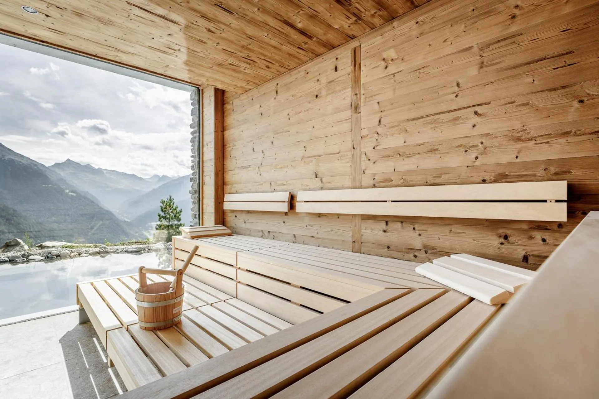 Sauna in Leni Mountain Chalet
