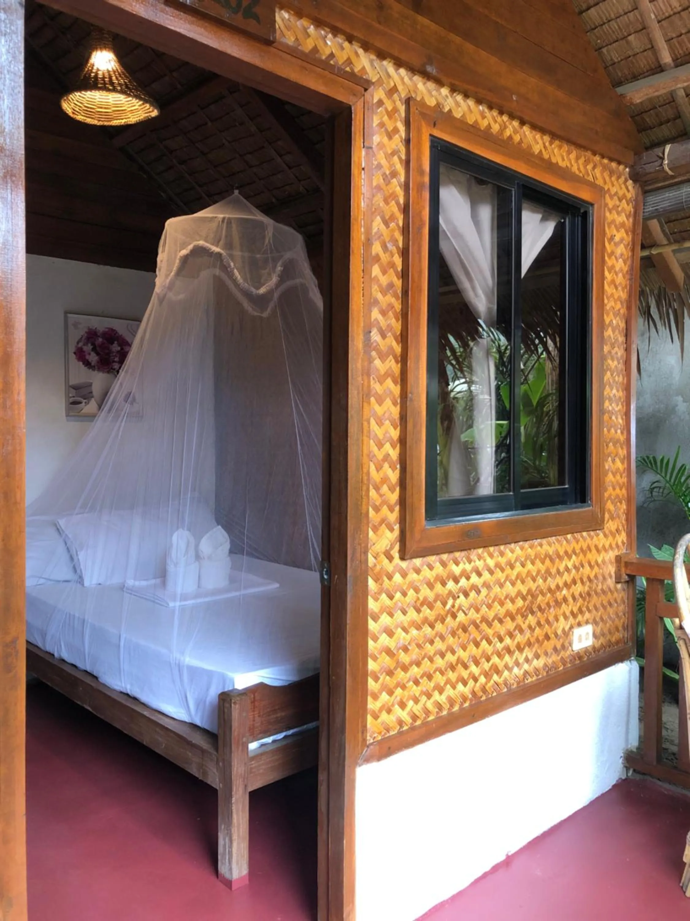 Bed in Zhaya's Beach & Cottages