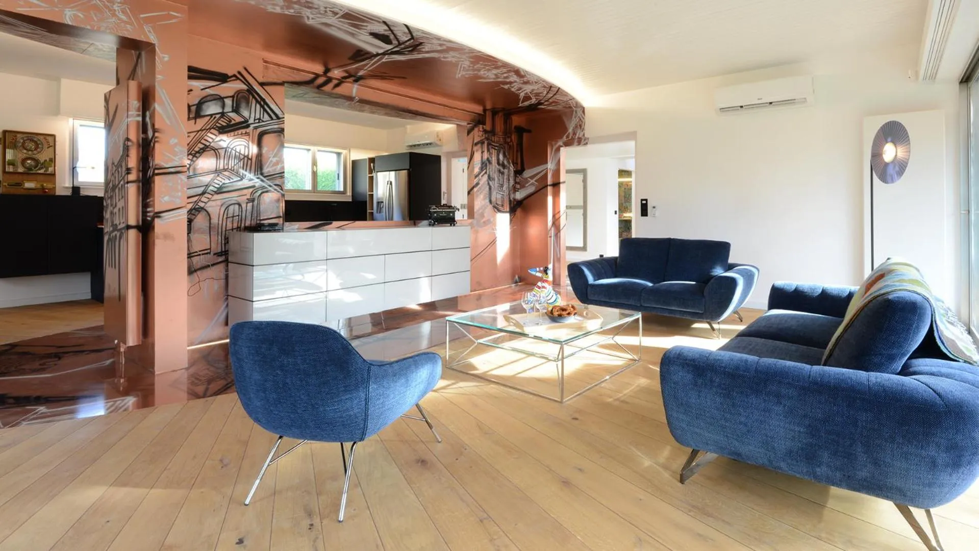 Living room in Villa Escapade Colmar avec parking