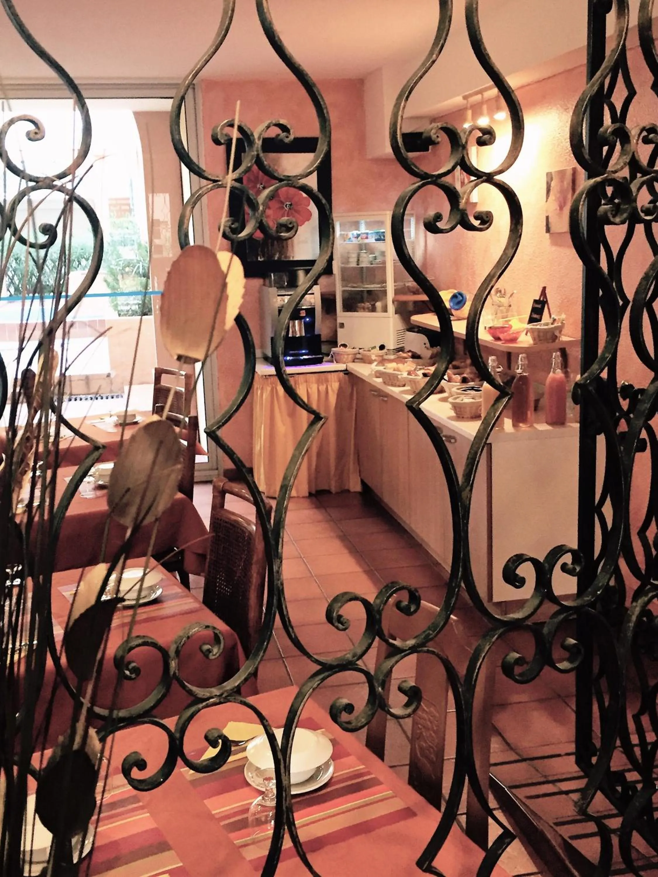 Breakfast in Hotel Alhambra