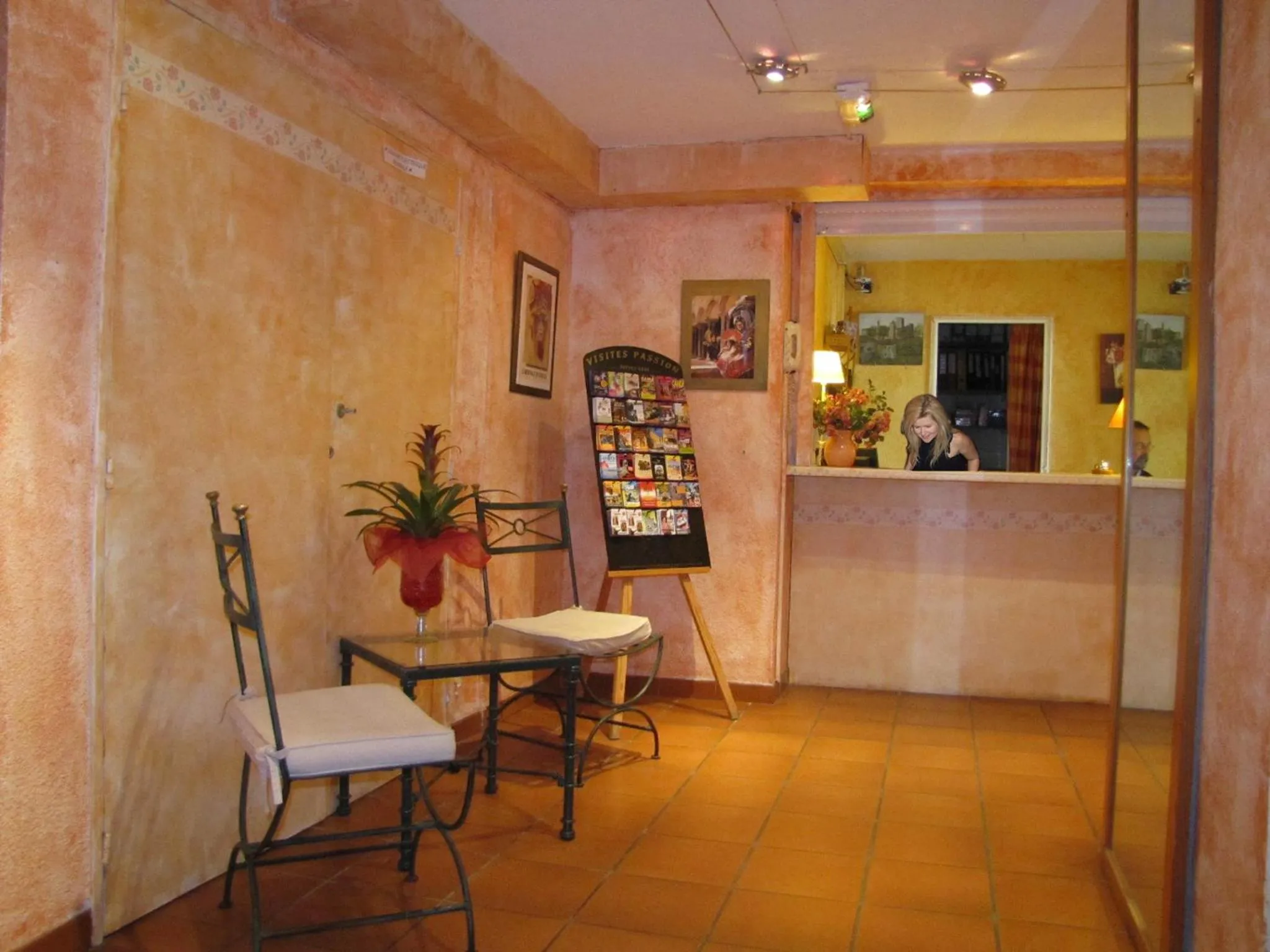 Lobby or reception in Hotel Alhambra