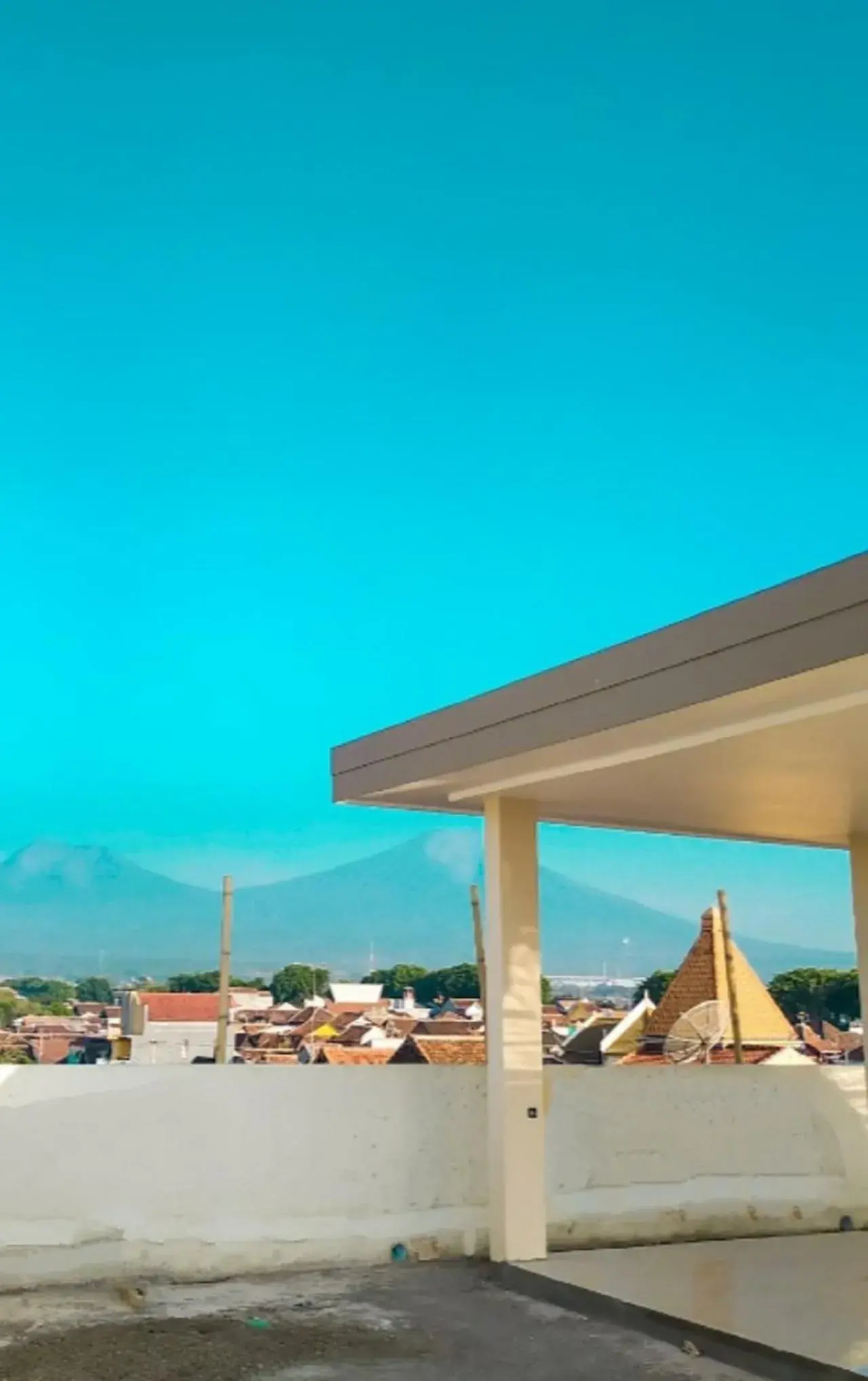 Mountain view in Bluefire Homestay Syariah Mountain view in Bluefire Homestay Syariah