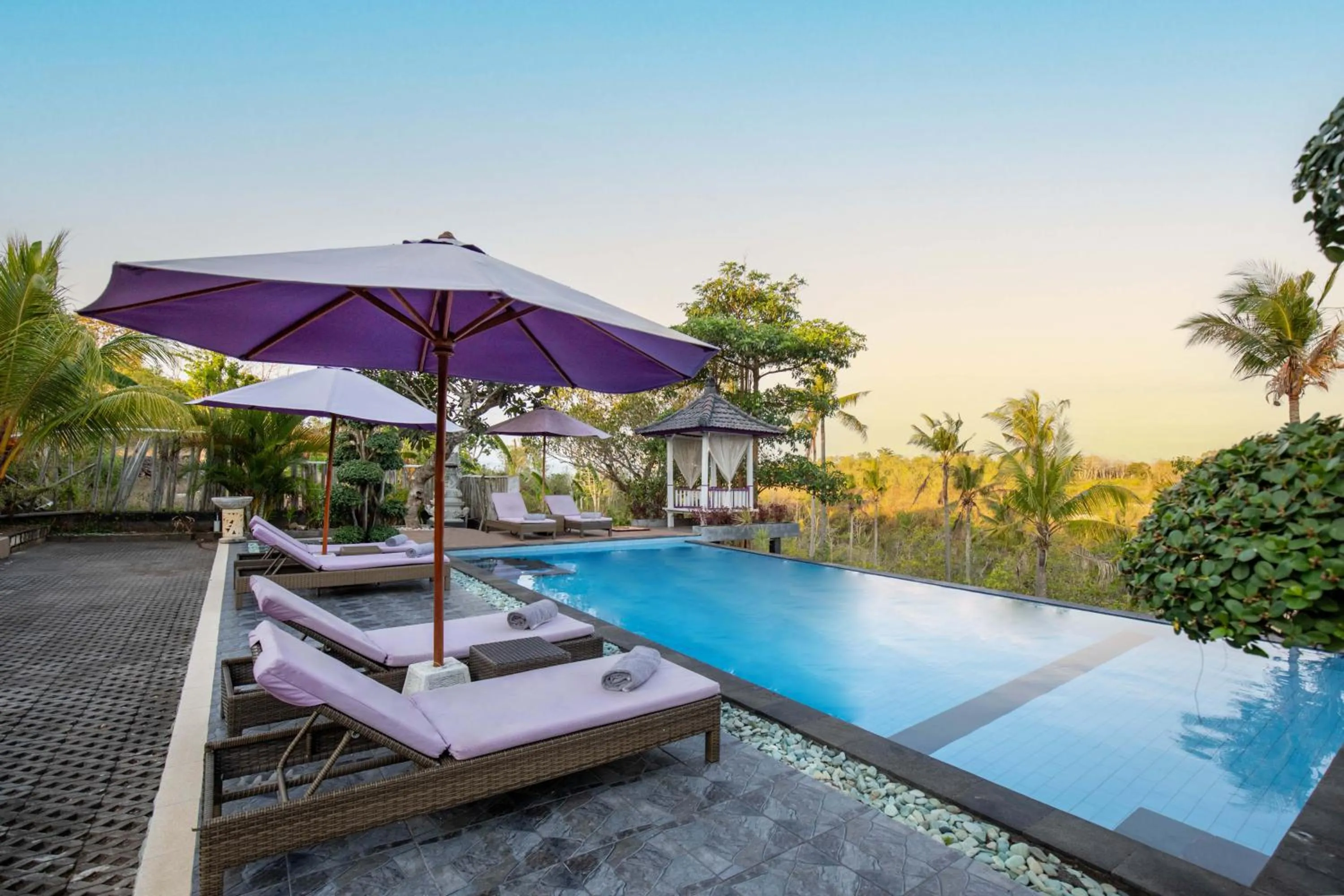 Natural landscape in Akusara Jungle Resort And Spa