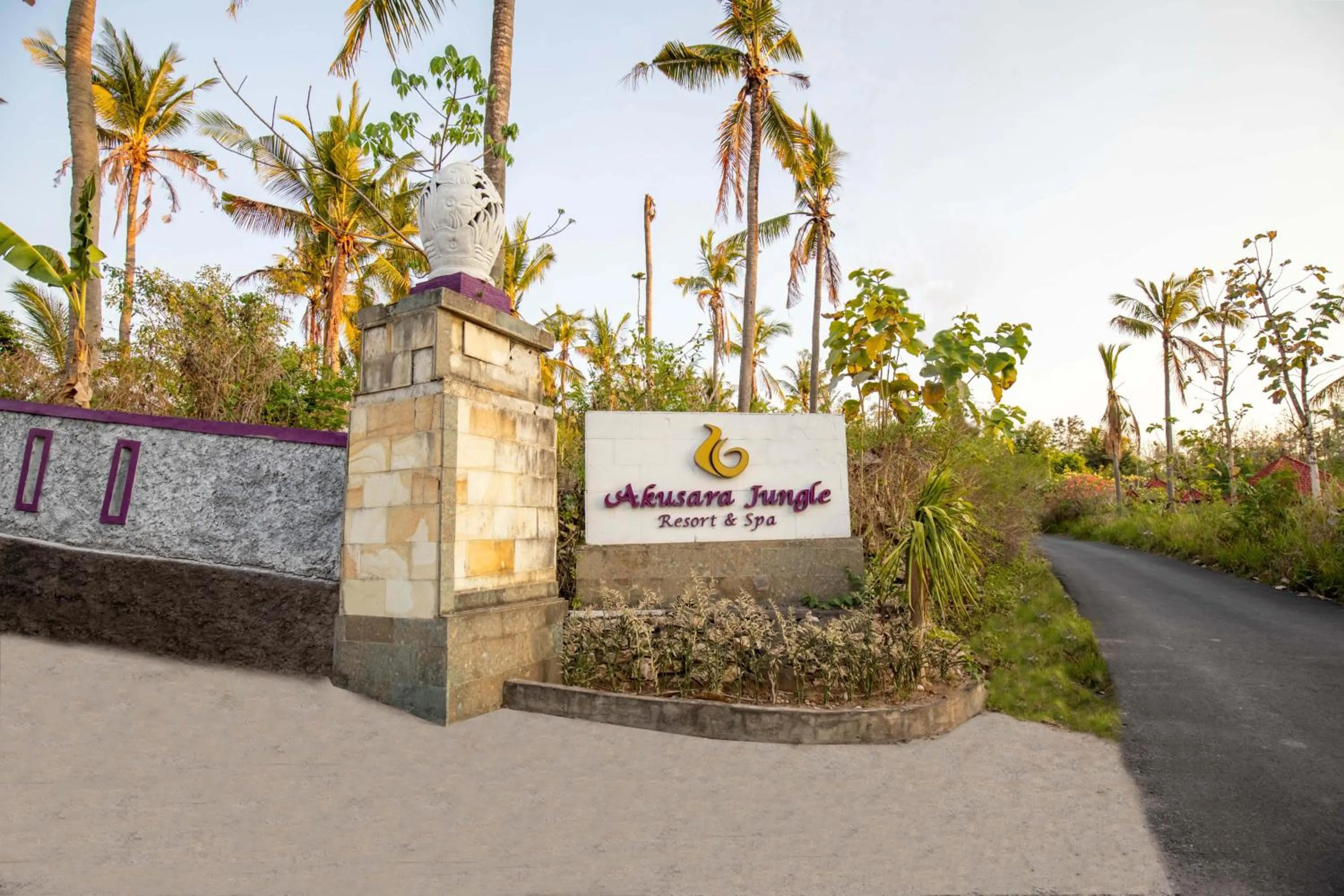 Facade/entrance in Akusara Jungle Resort And Spa