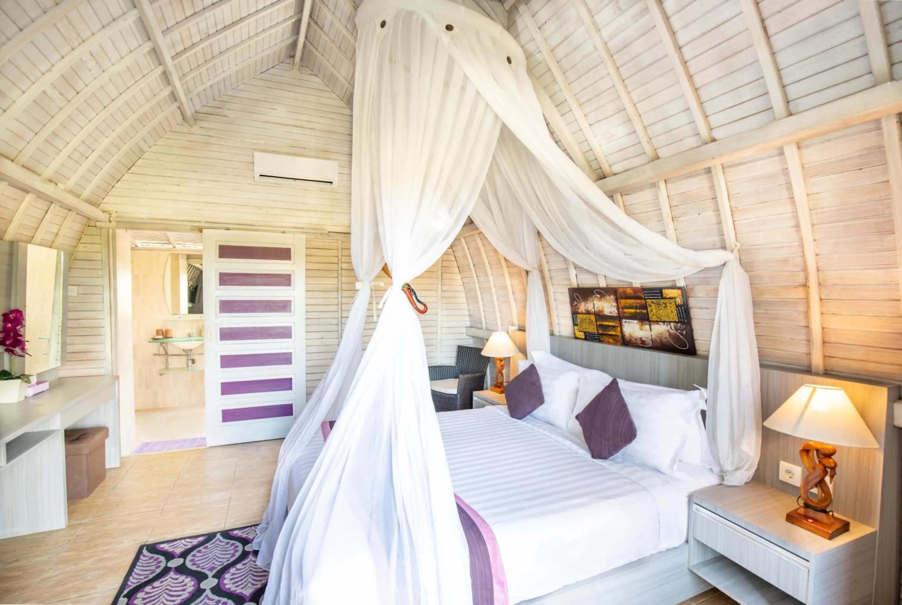 Bedroom, Bed in Akusara Jungle Resort And Spa