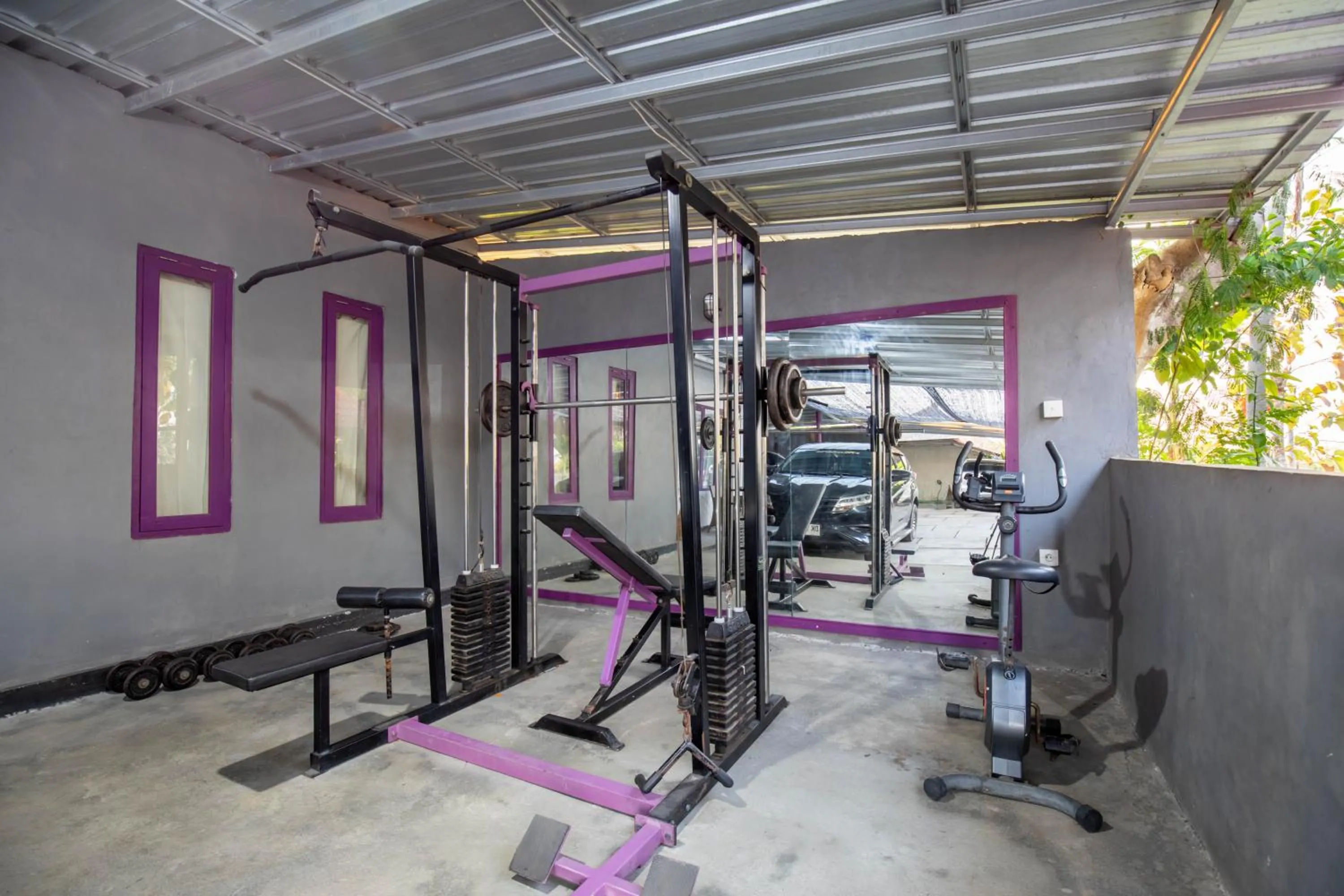 Fitness centre/facilities in Akusara Jungle Resort And Spa