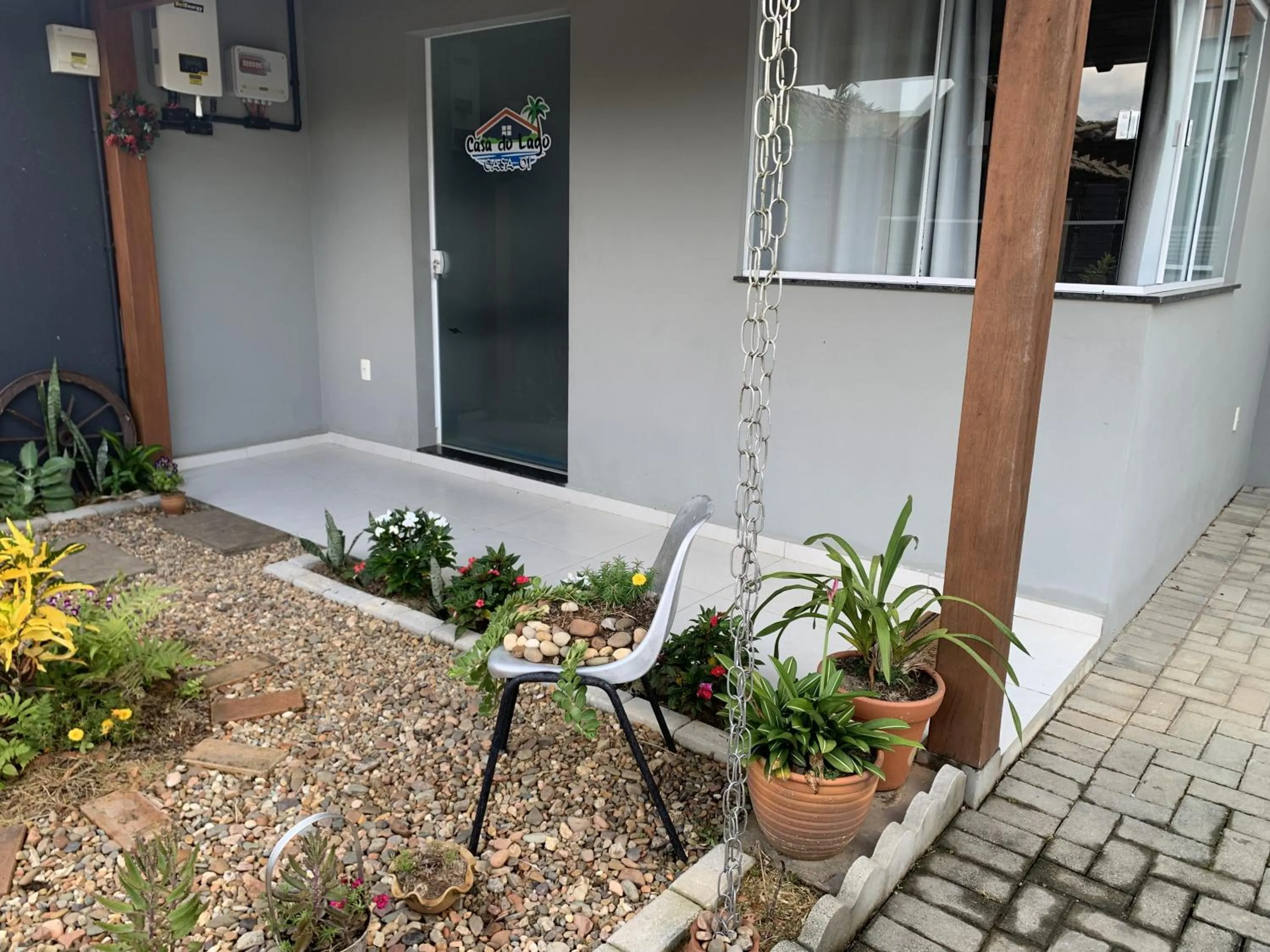 Patio in Casa do Lago - Condomínio de Casas para aluguel diário e de Temporada