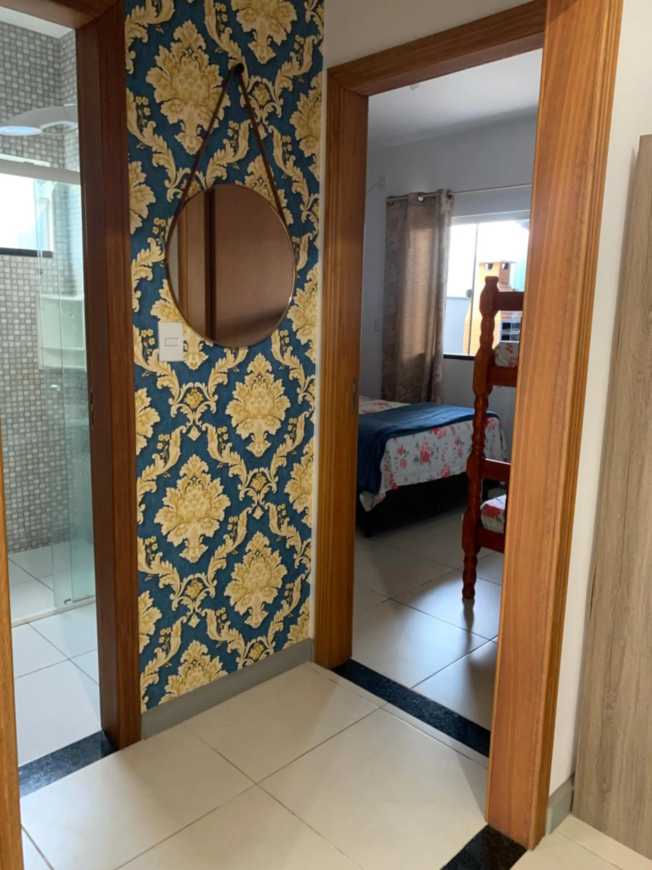 Bed in Casa do Lago - Condomínio de Casas para aluguel diário e de Temporada