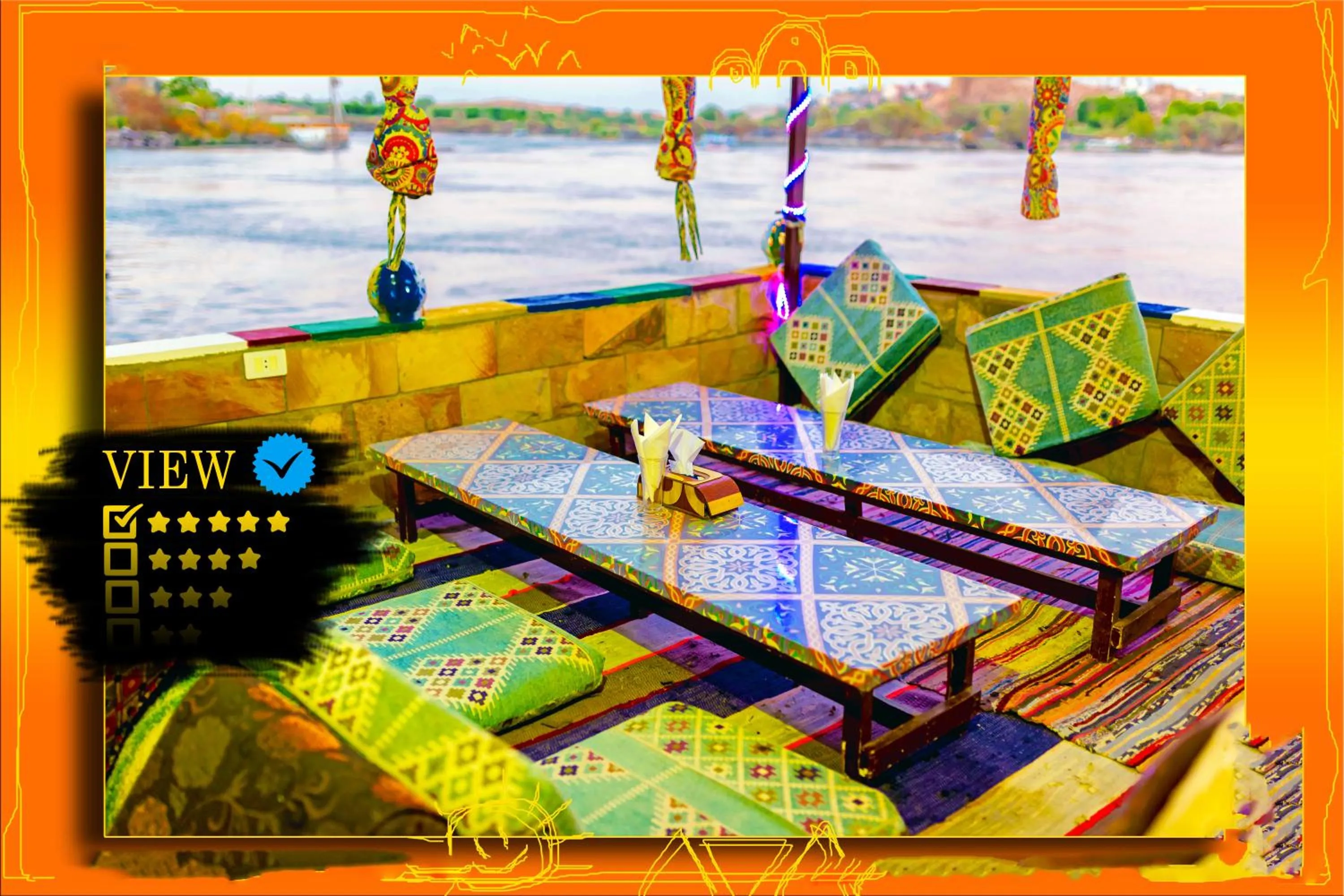 Restaurant/places to eat in Opal privat nubian hotel