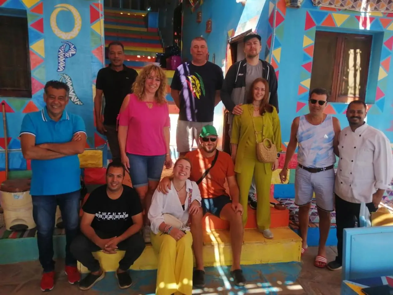 People in Opal privat nubian hotel