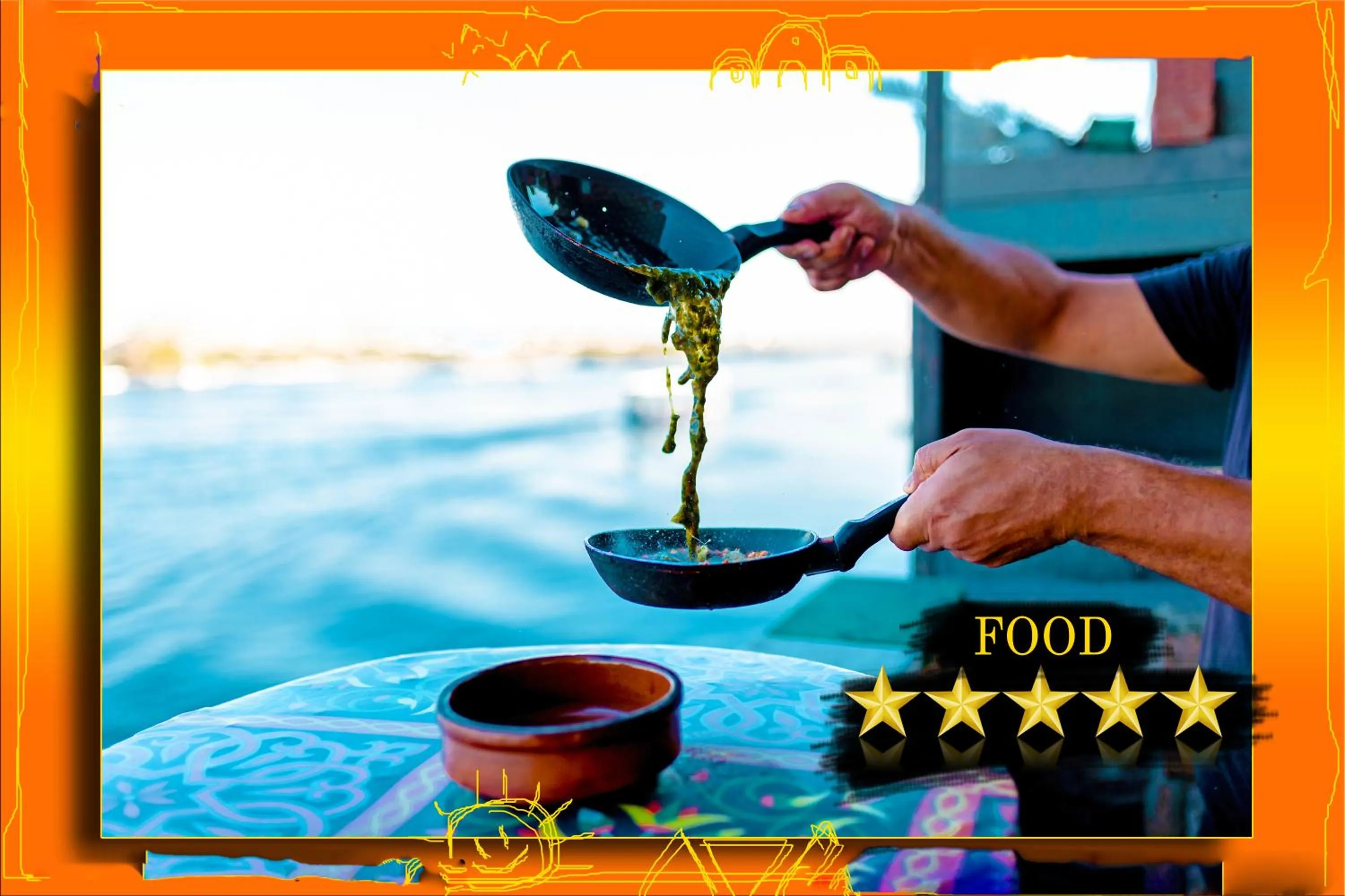 Food and drinks in Opal privat nubian hotel