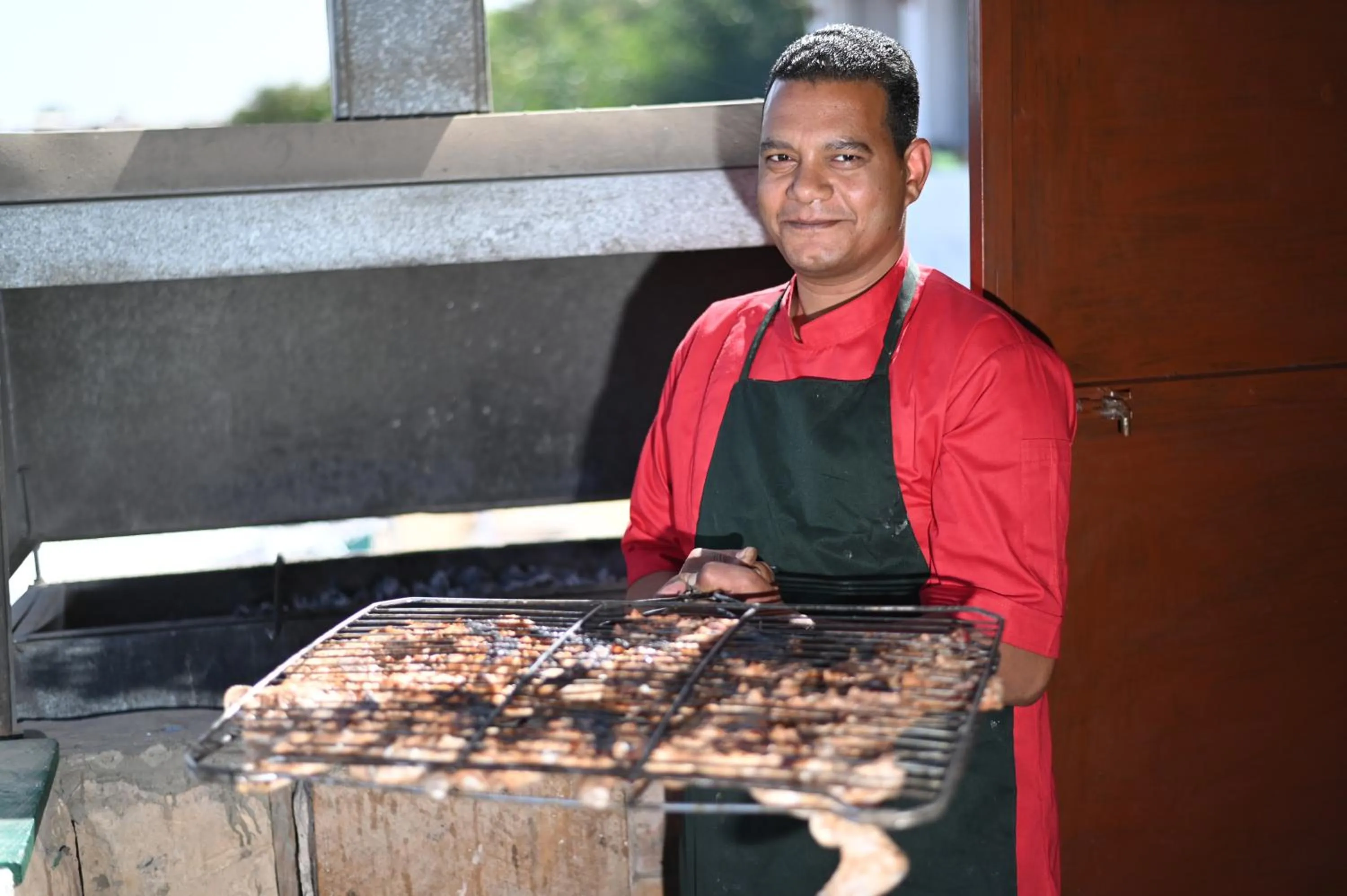 Staff in Opal privat nubian hotel