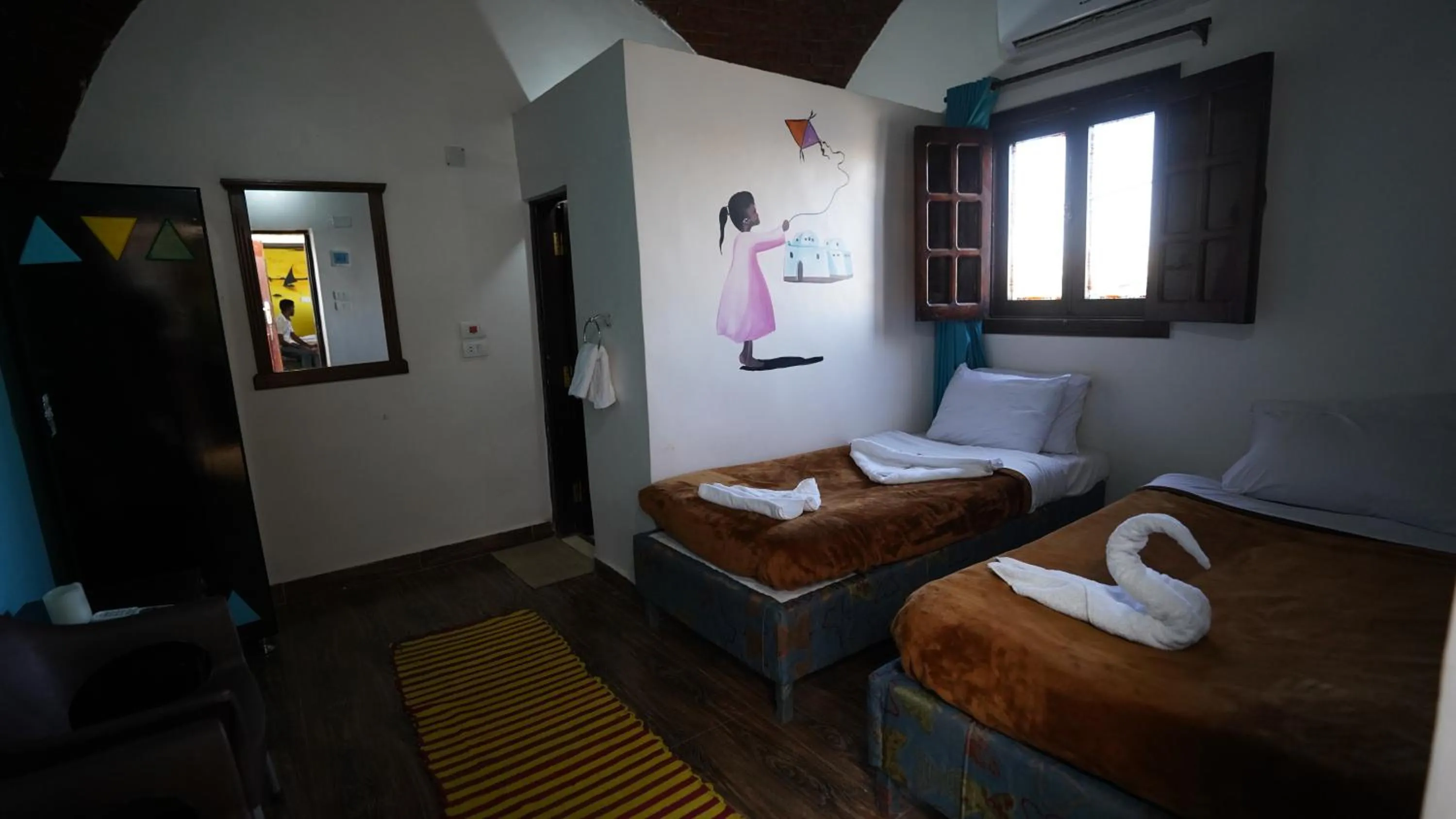 Bed in Opal privat nubian hotel