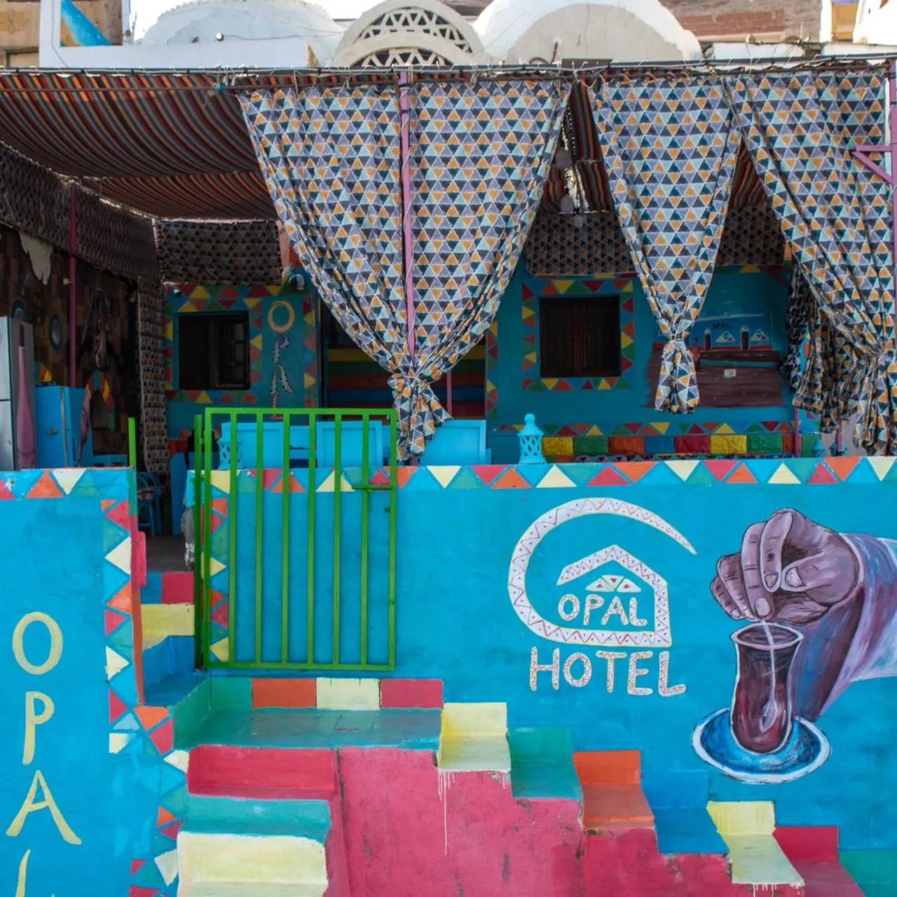 Restaurant/places to eat in Opal privat nubian hotel