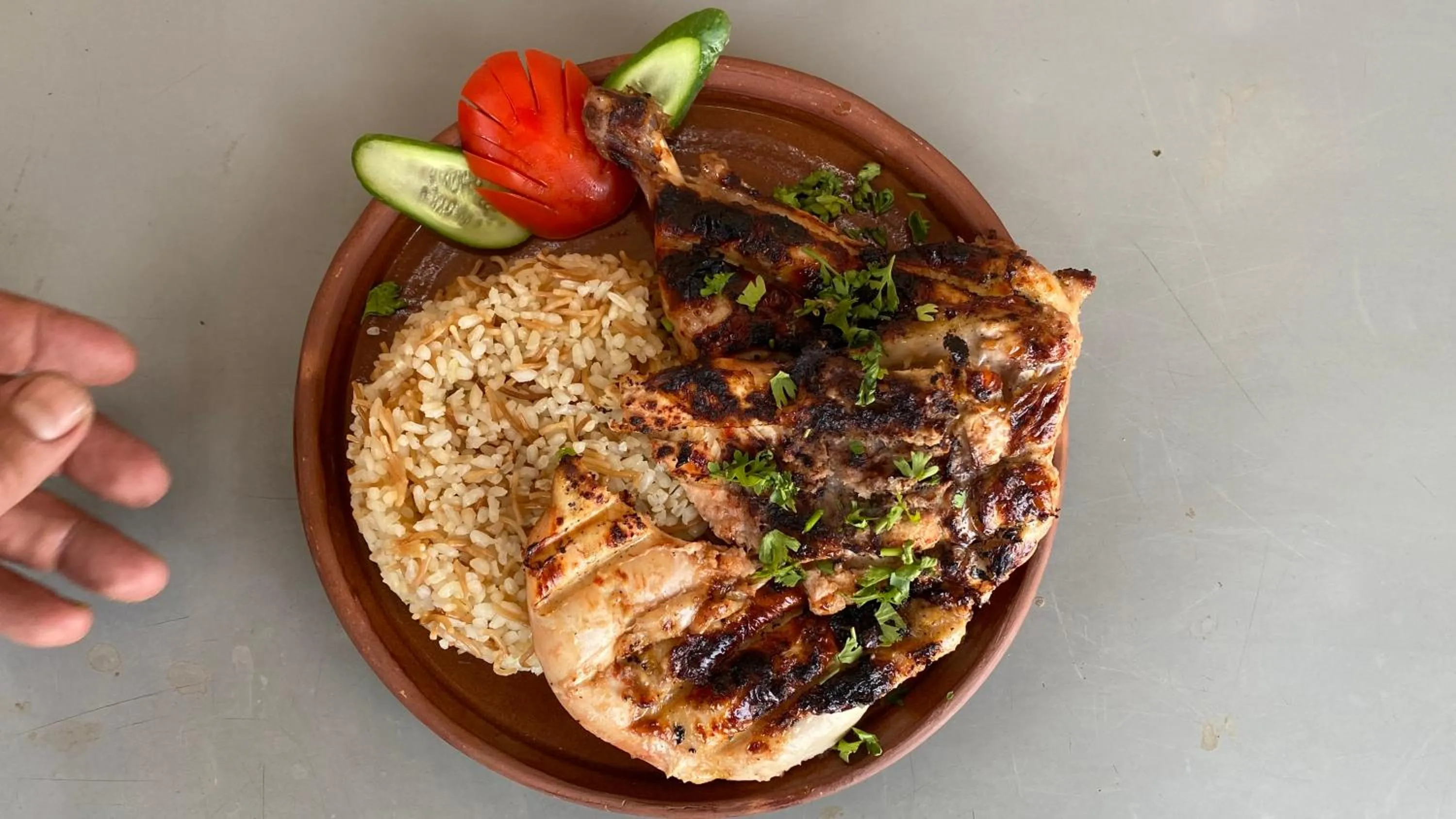 Food in Opal privat nubian hotel