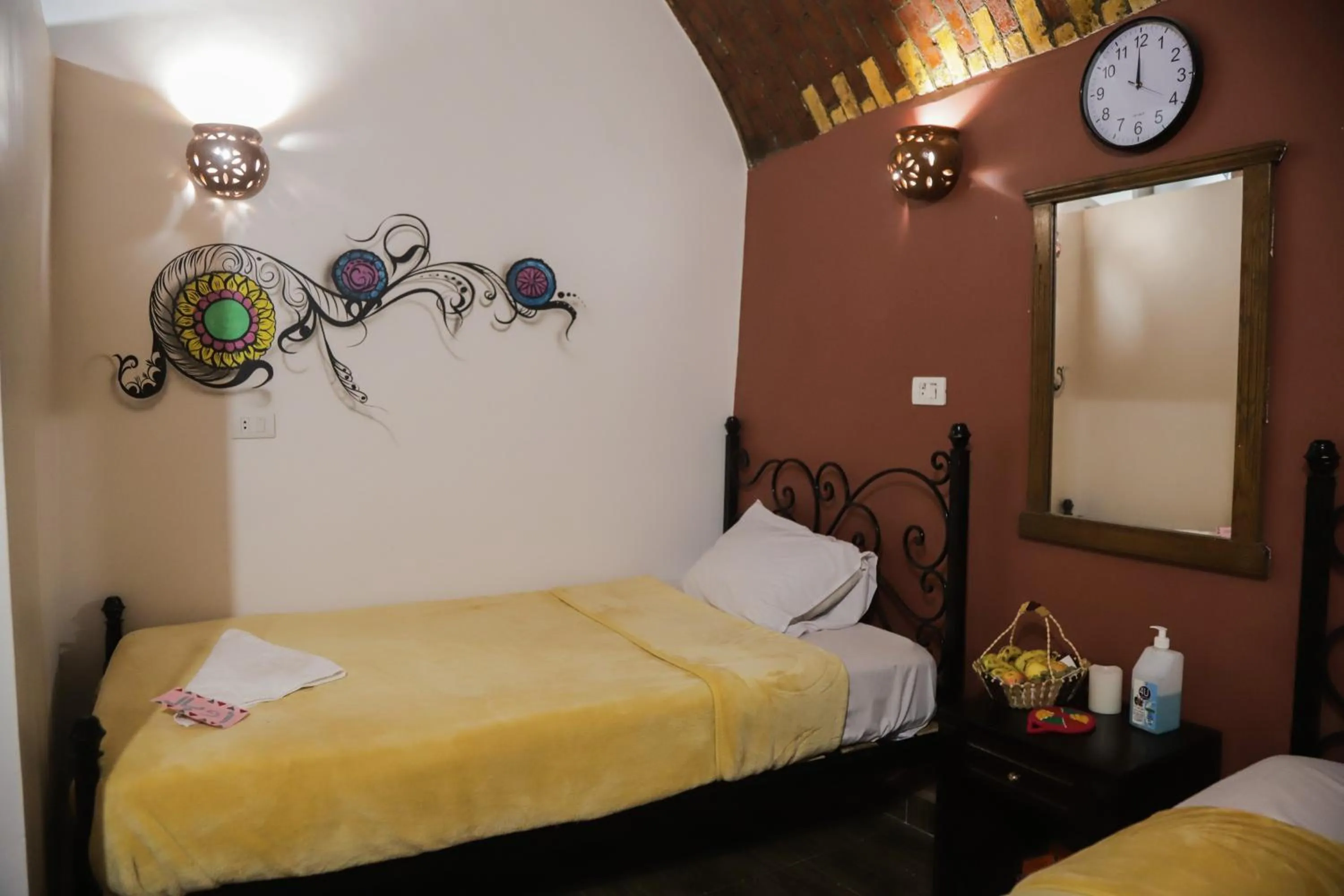 Bed in Opal privat nubian hotel