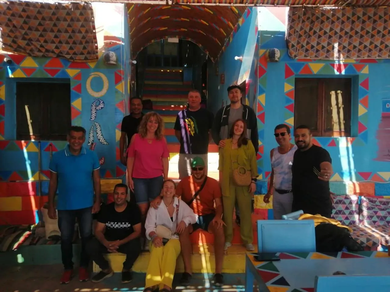 People in Opal privat nubian hotel