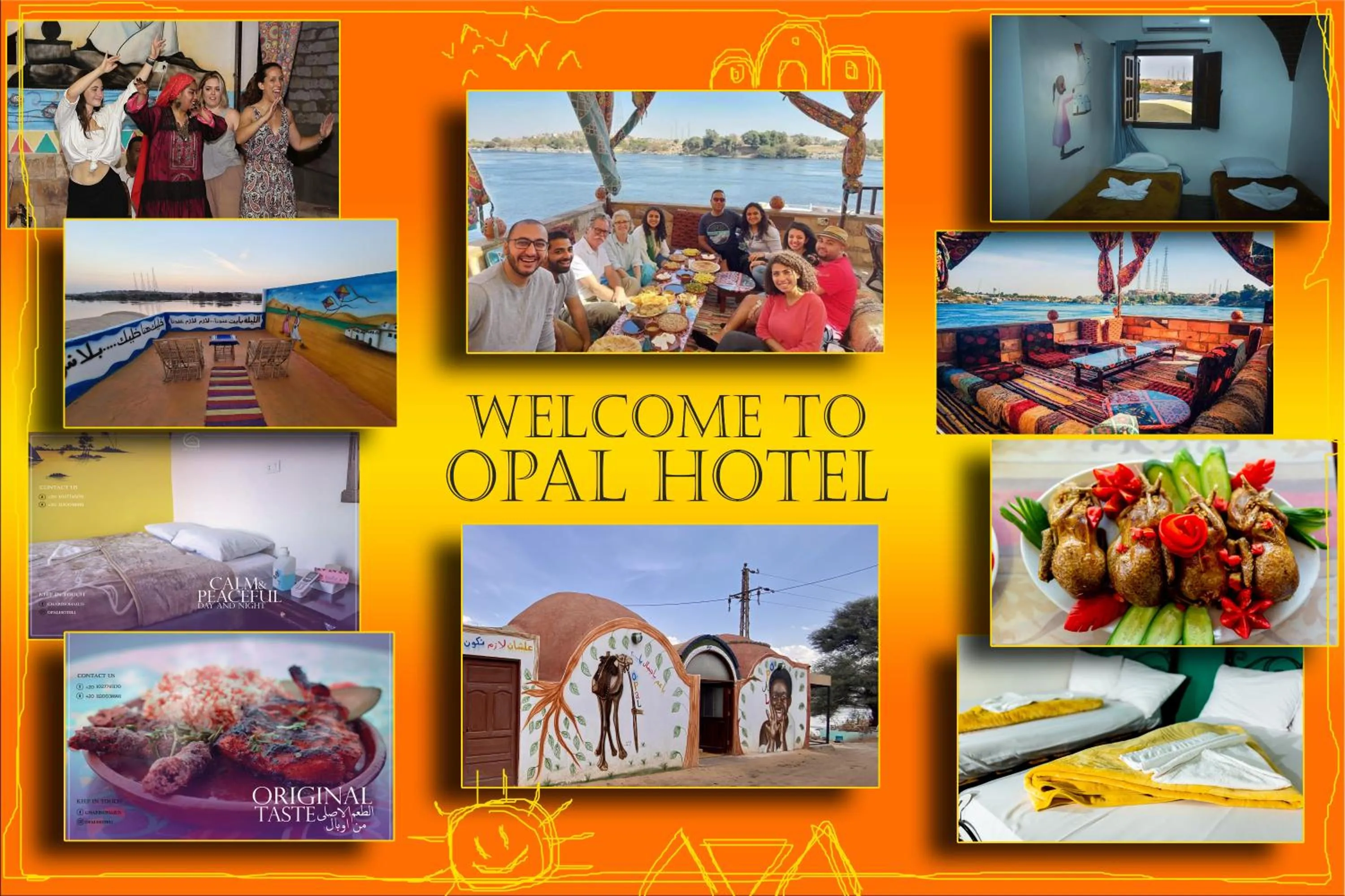 Property building in Opal privat nubian hotel