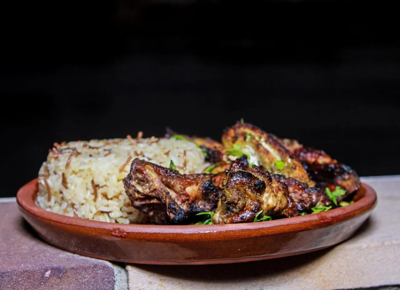 Food and drinks in Opal privat nubian hotel