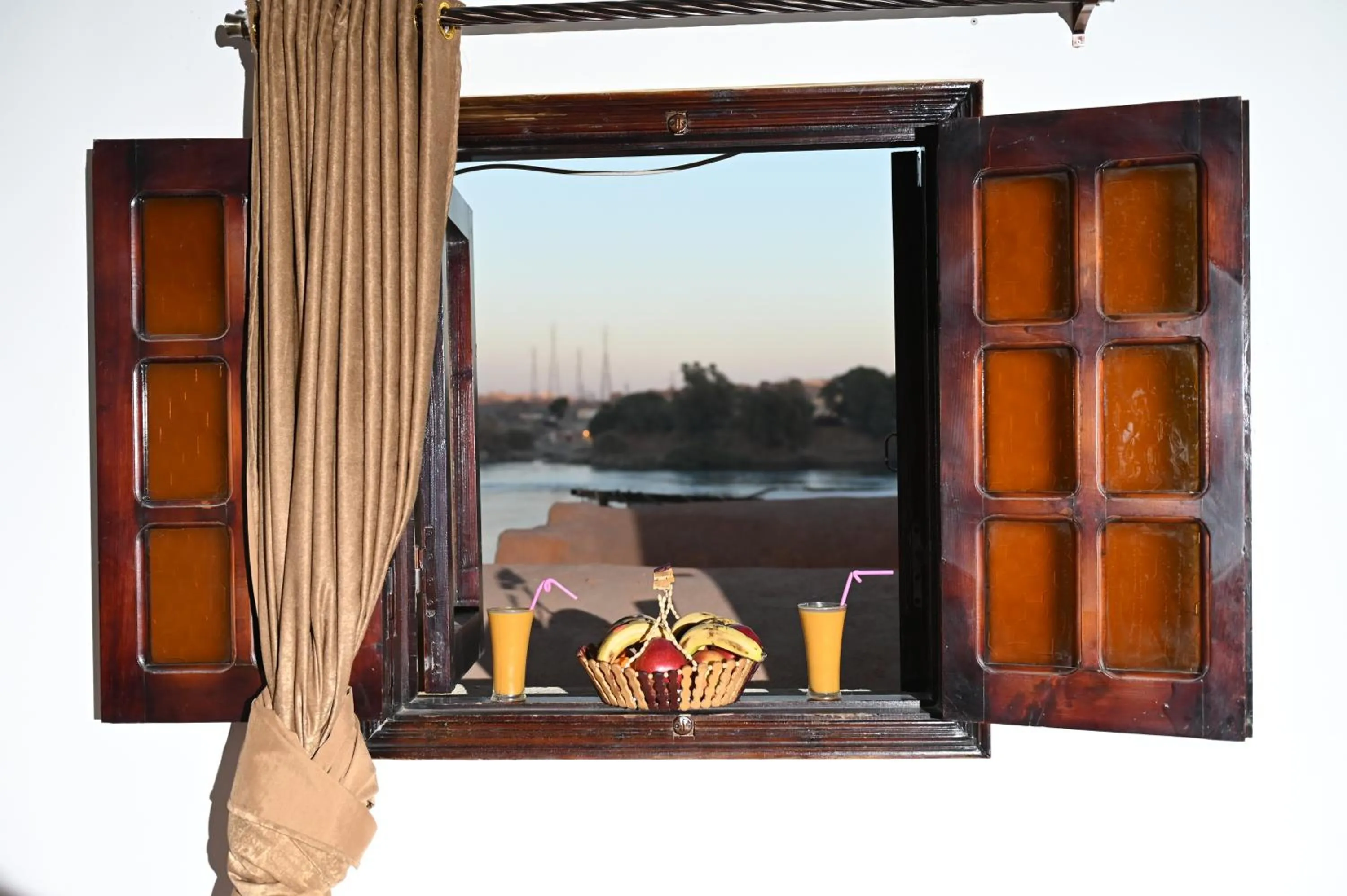 River view in Opal privat nubian hotel