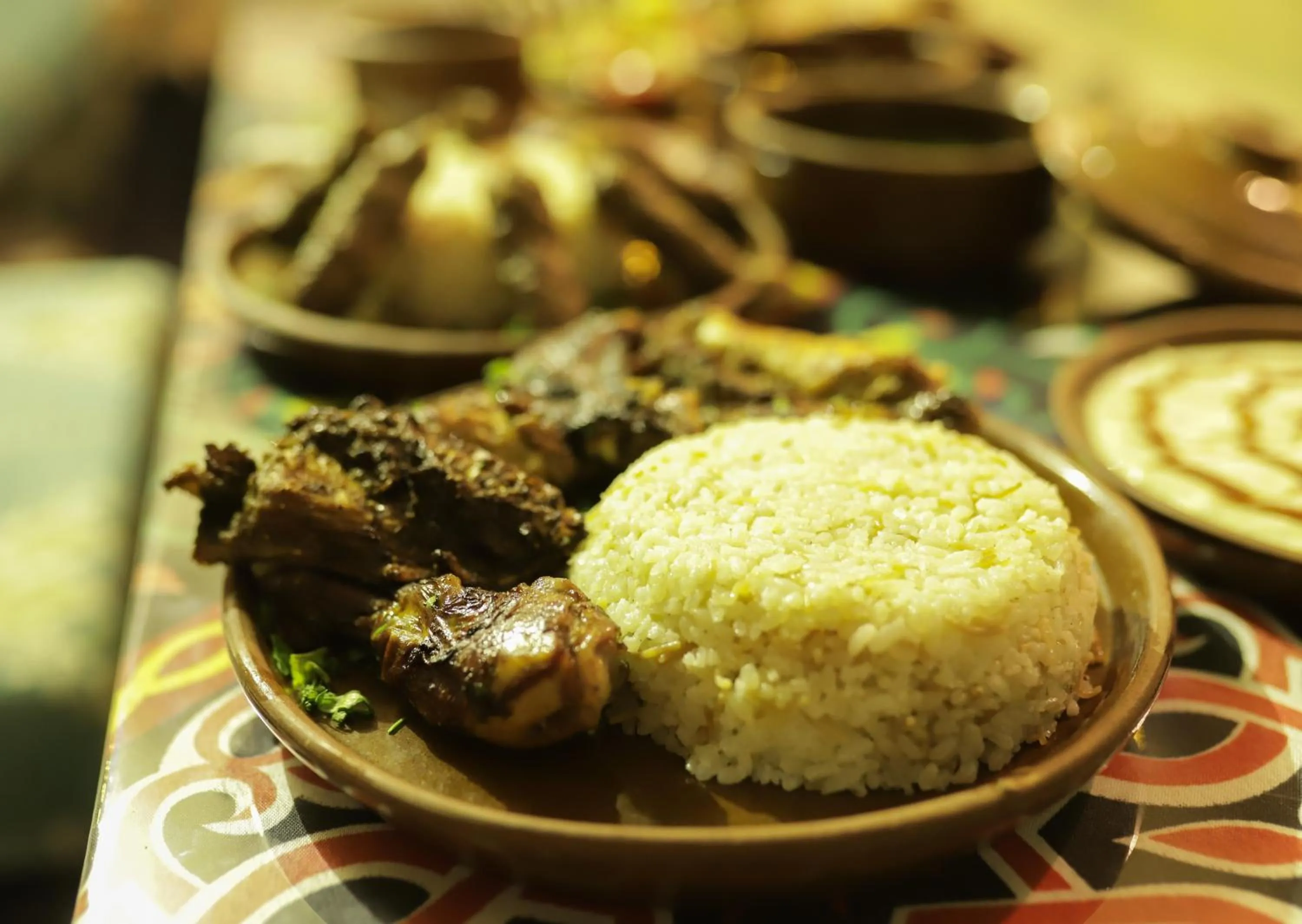 Food and drinks in Opal privat nubian hotel