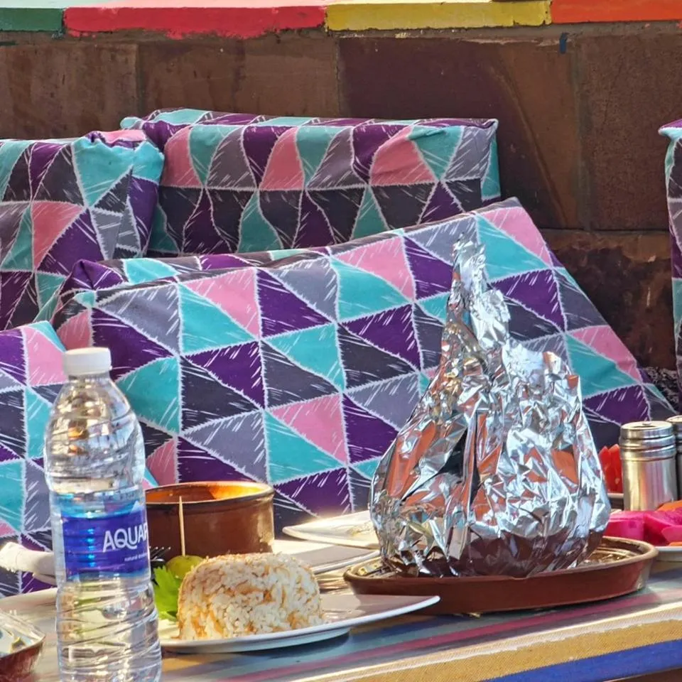 Food in Opal privat nubian hotel