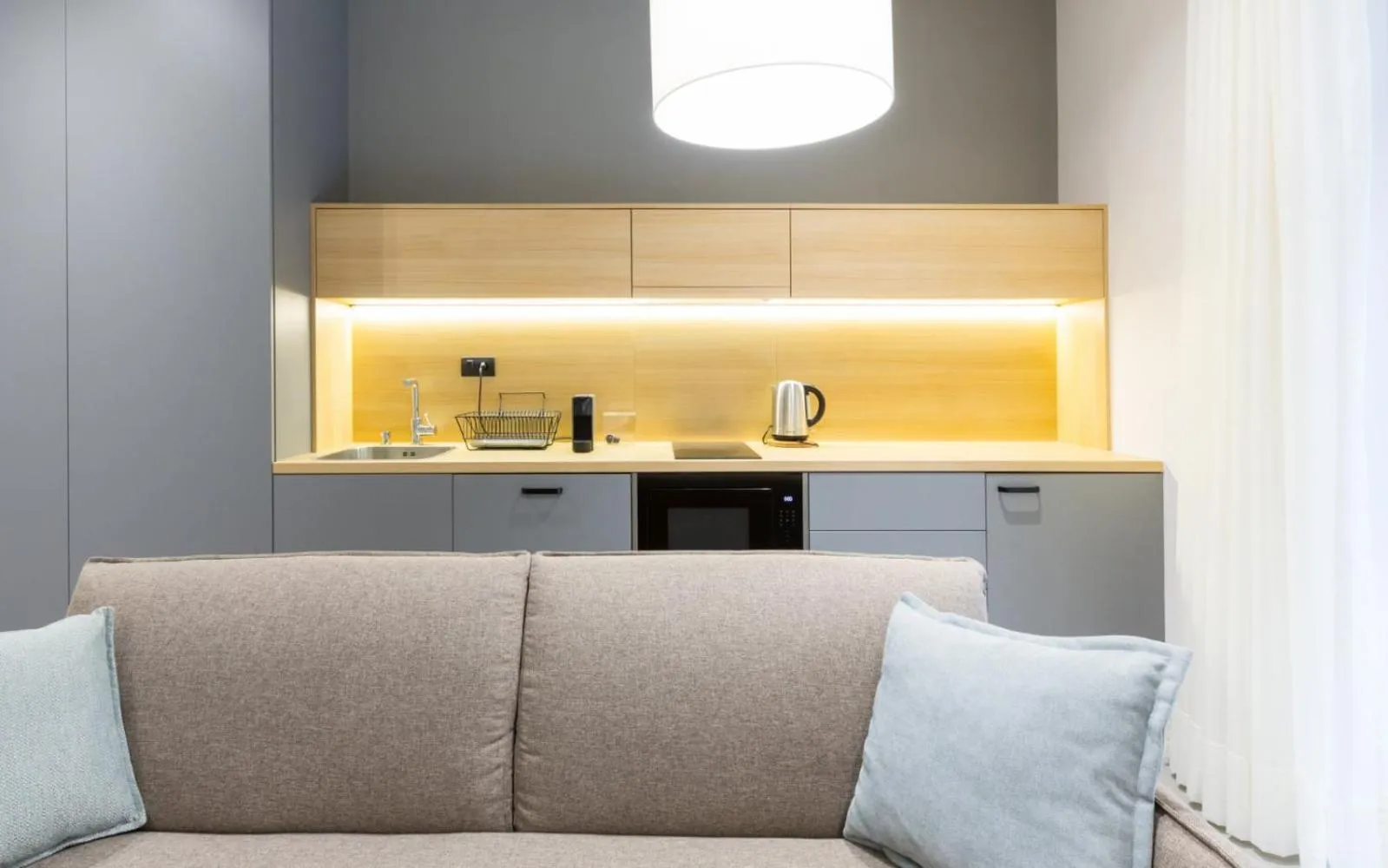 Living room in Teanna Lux Apartments