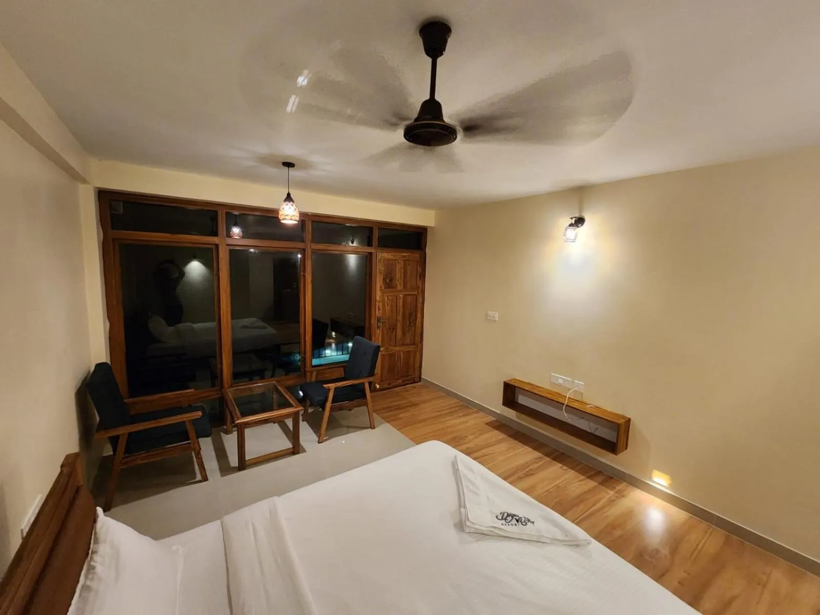 Bed in Diga vista resorts